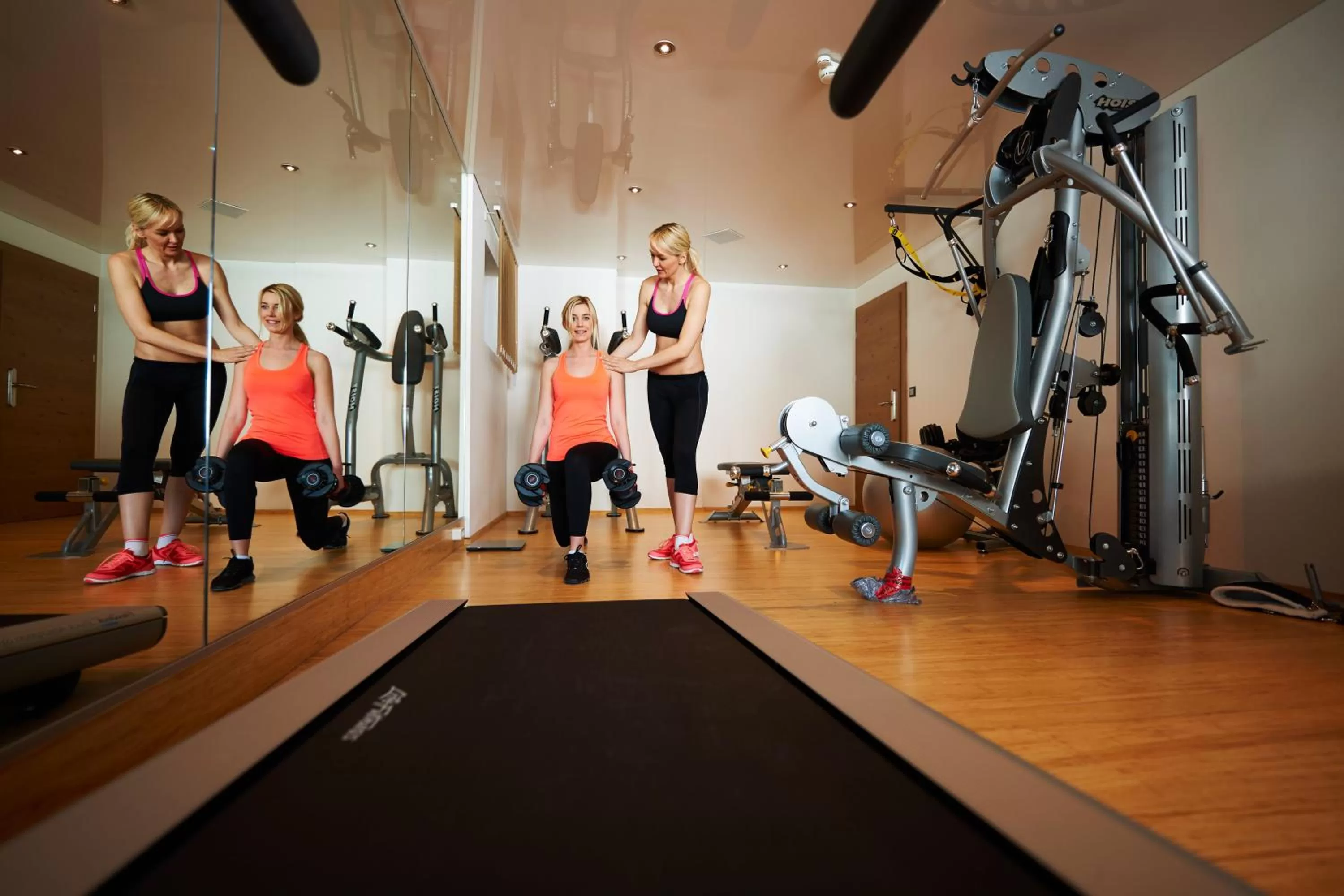 Fitness centre/facilities in Boutique Hotel Herzhof - Garni-Appartements - Adults Only