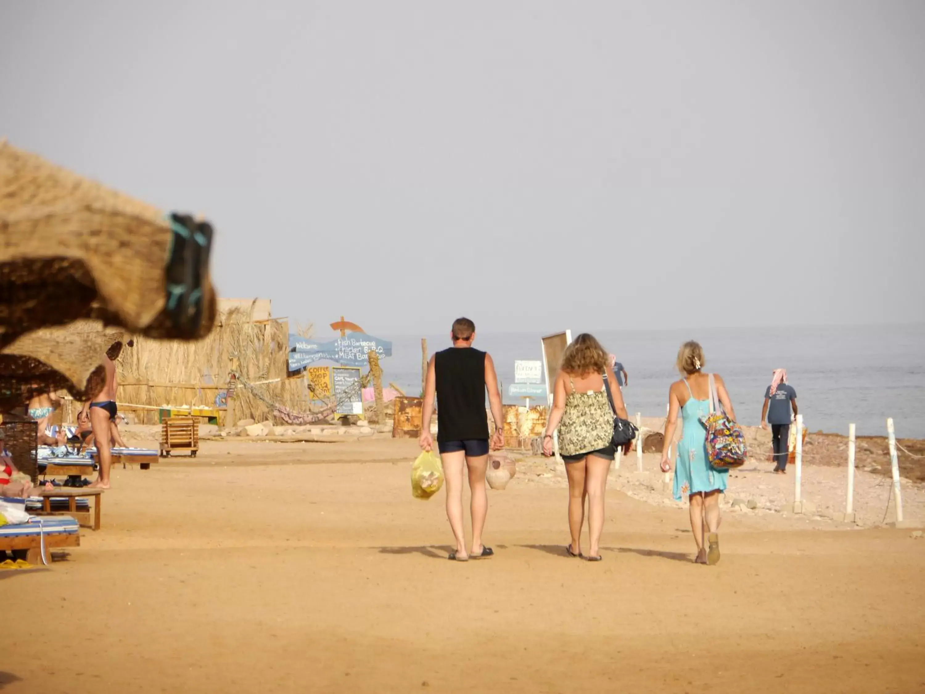 Beach in Happy Life Village Dahab