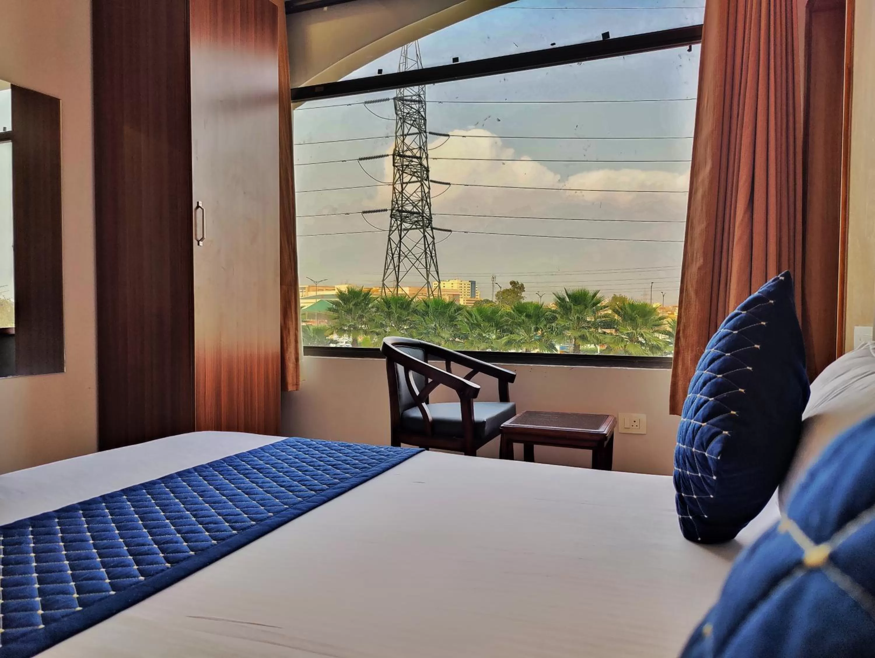 View (from property/room), Bed in Hotel Park Hills