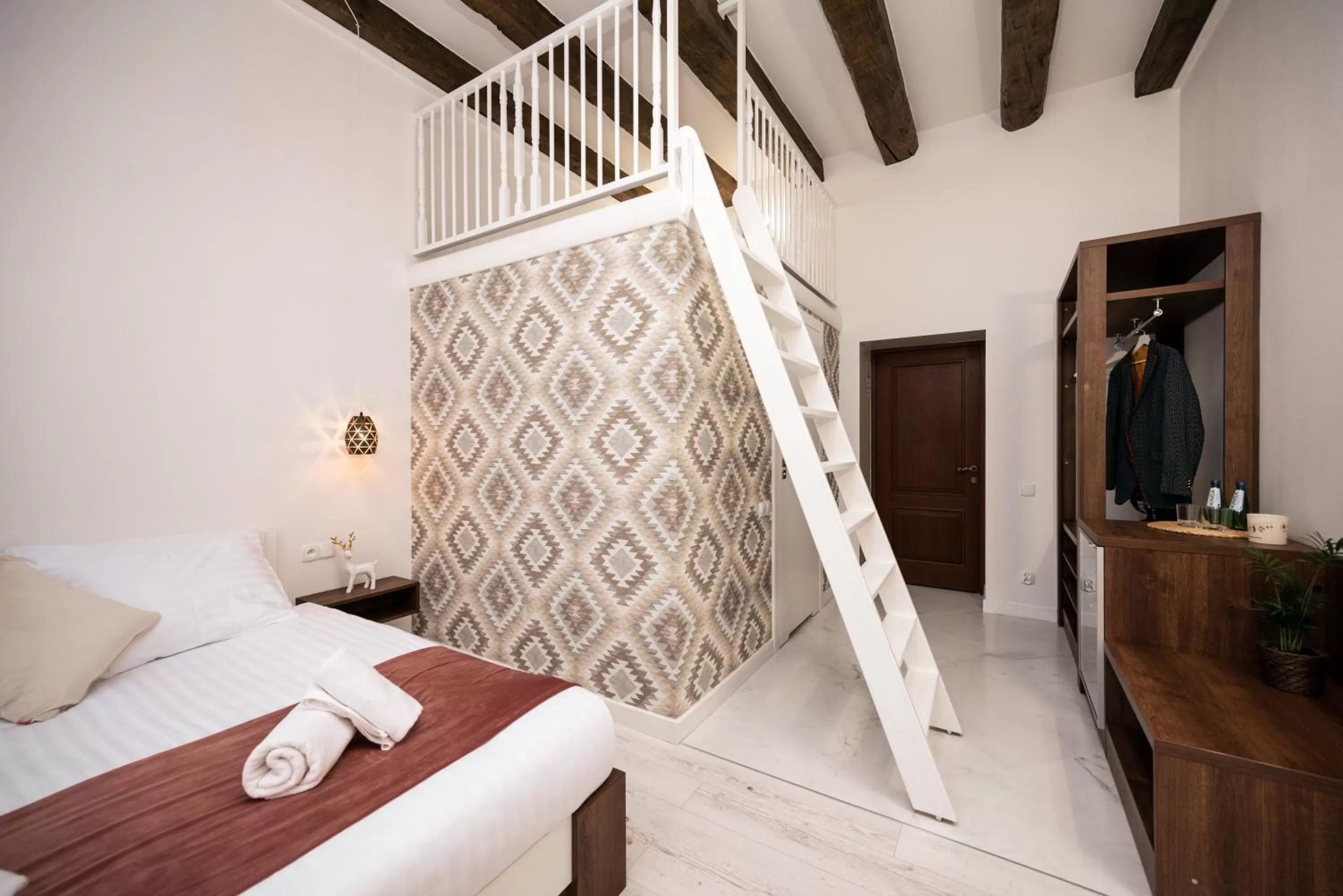 Bed in Hive Family House