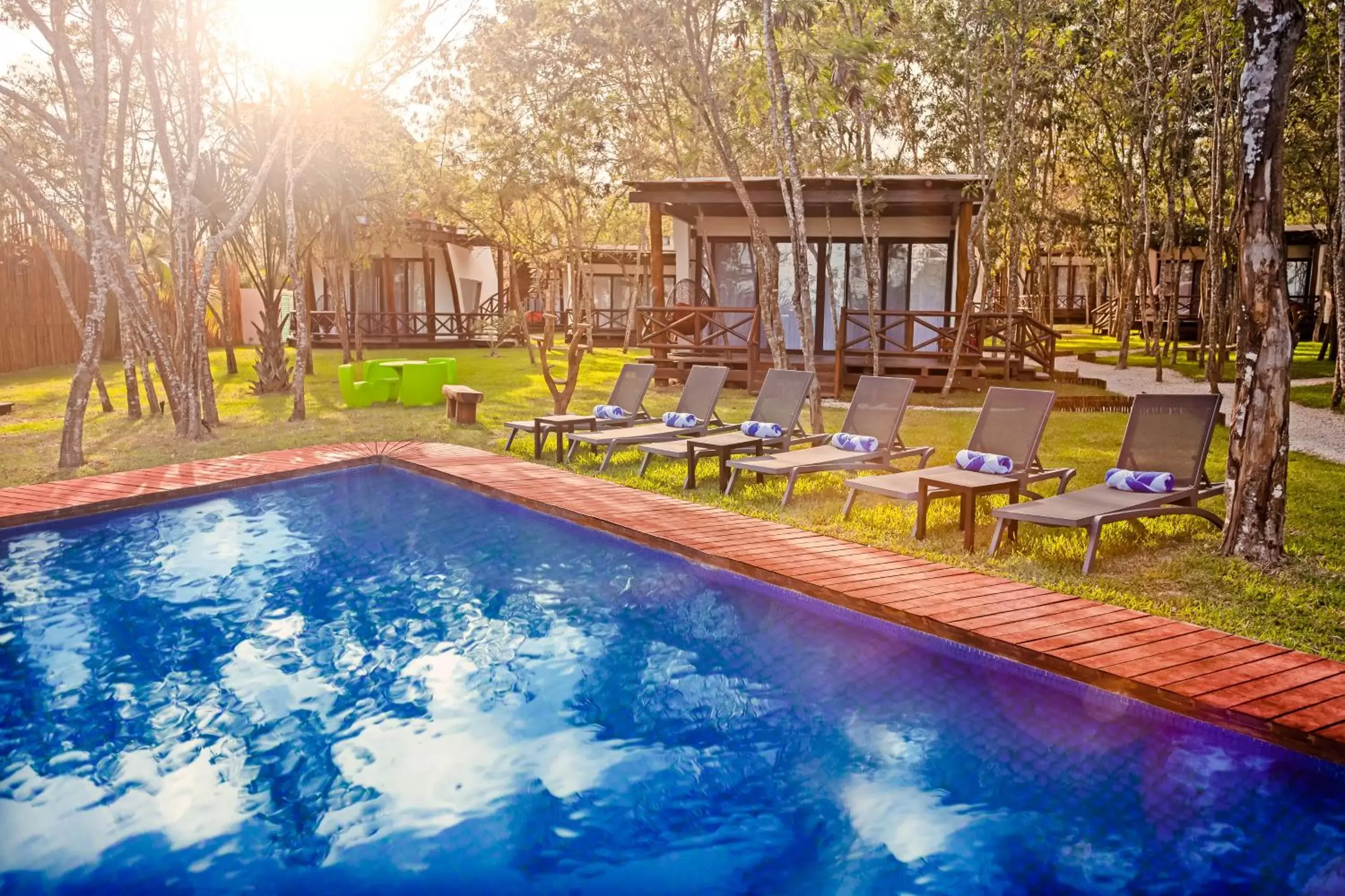 Pool view, Swimming Pool in Mia Bacalar Luxury Resort & Spa