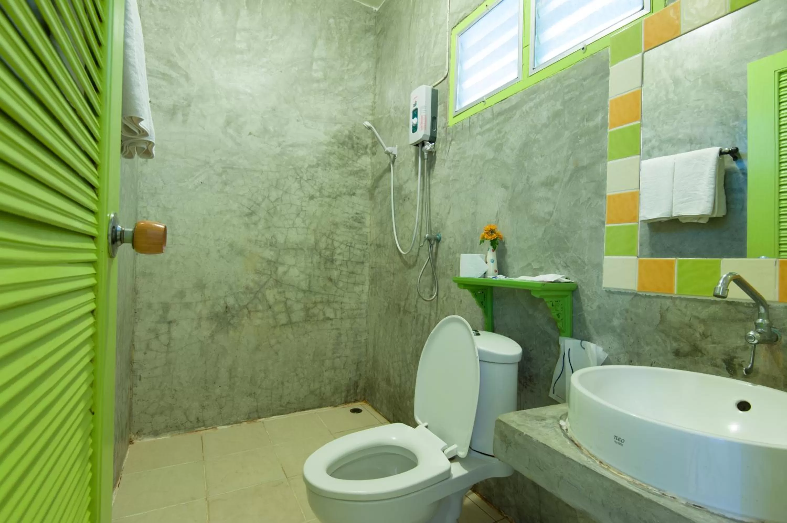 Bathroom in Baan Chokdee Pai Resort