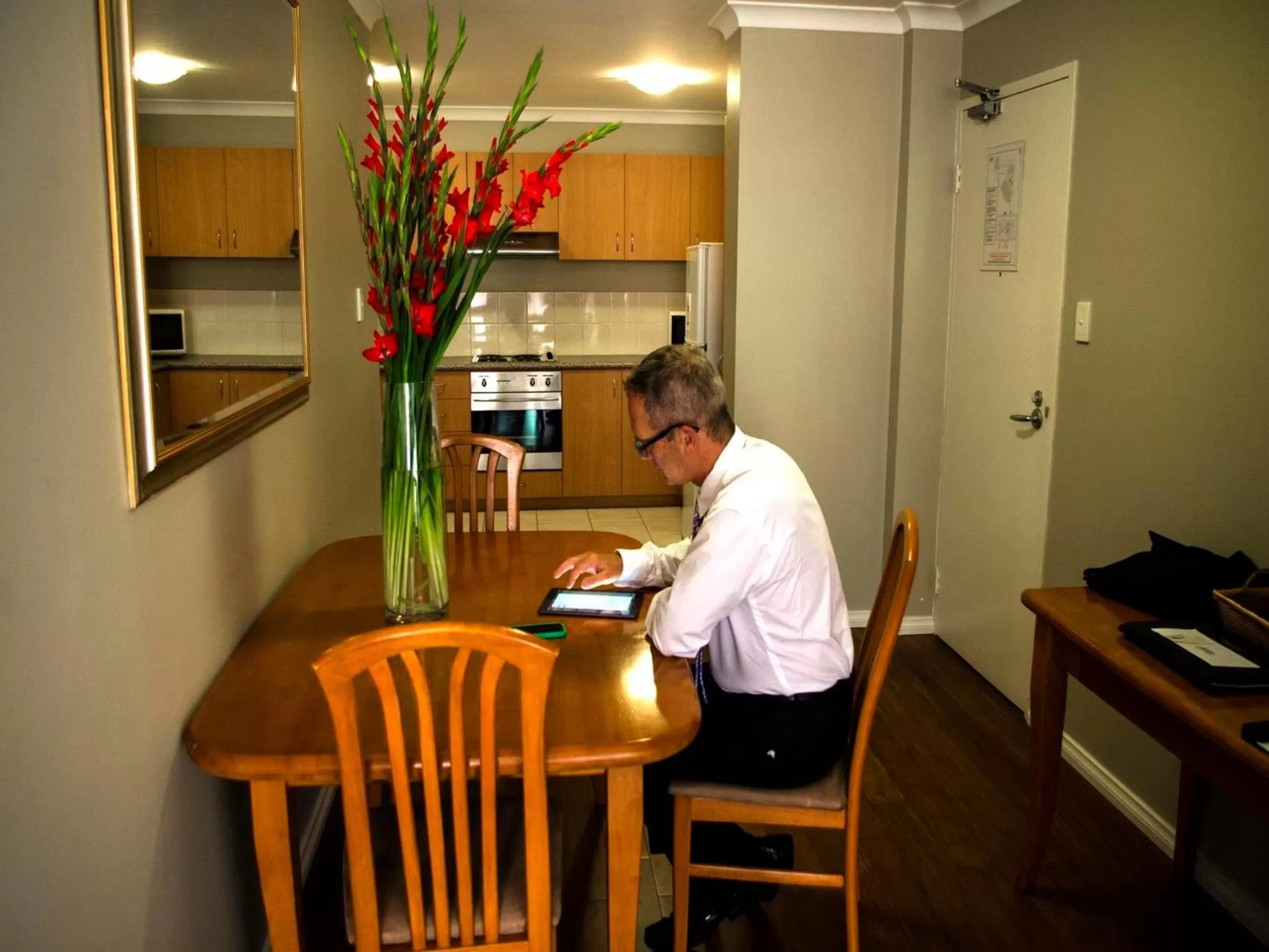 People in Mont Clare Boutique Apartments