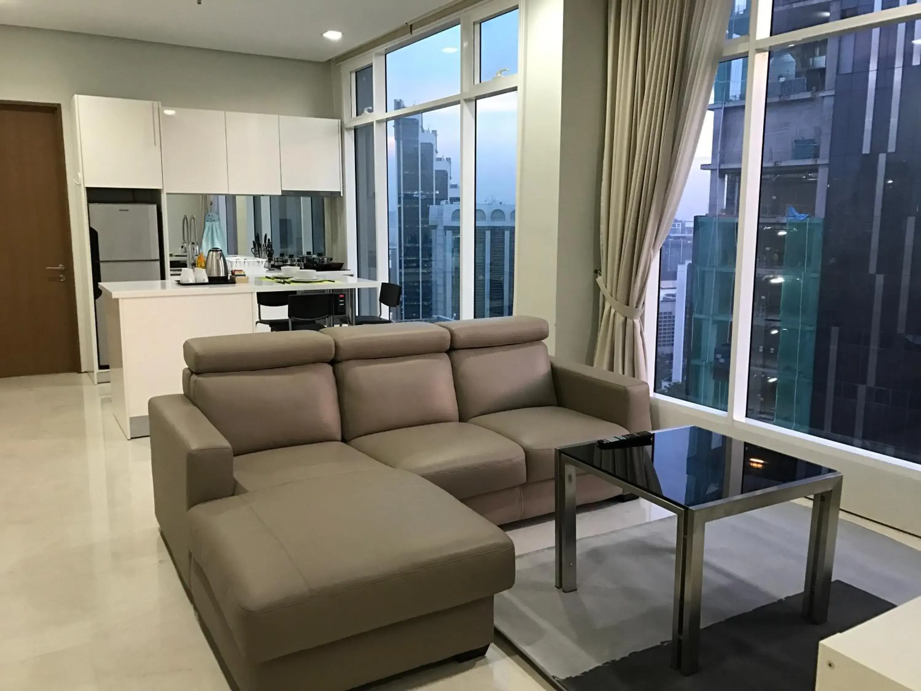 Seating Area in Soho Suites KLCC by the Betty Roux