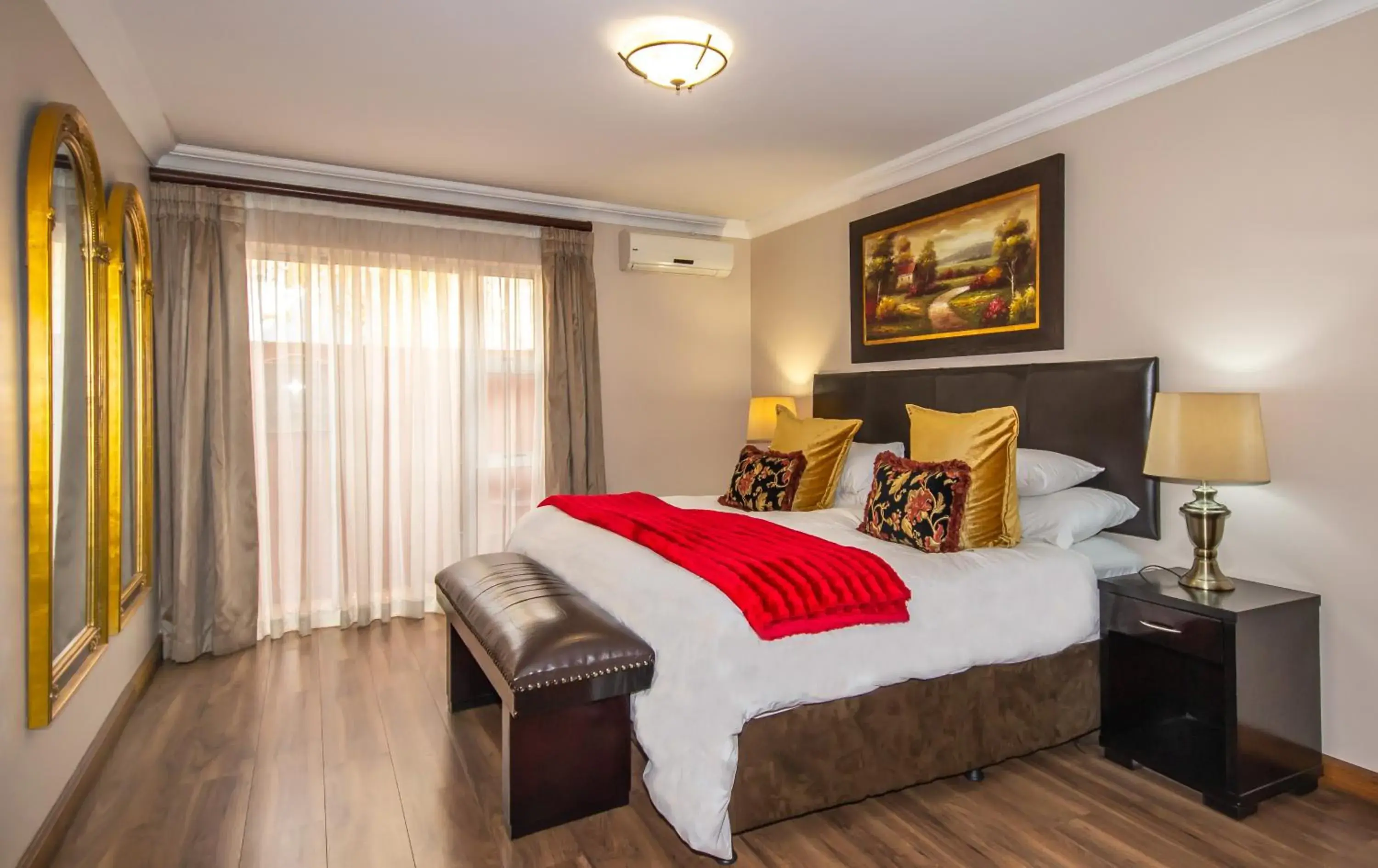 Bed in Sunward Park Guest House & Conference Center