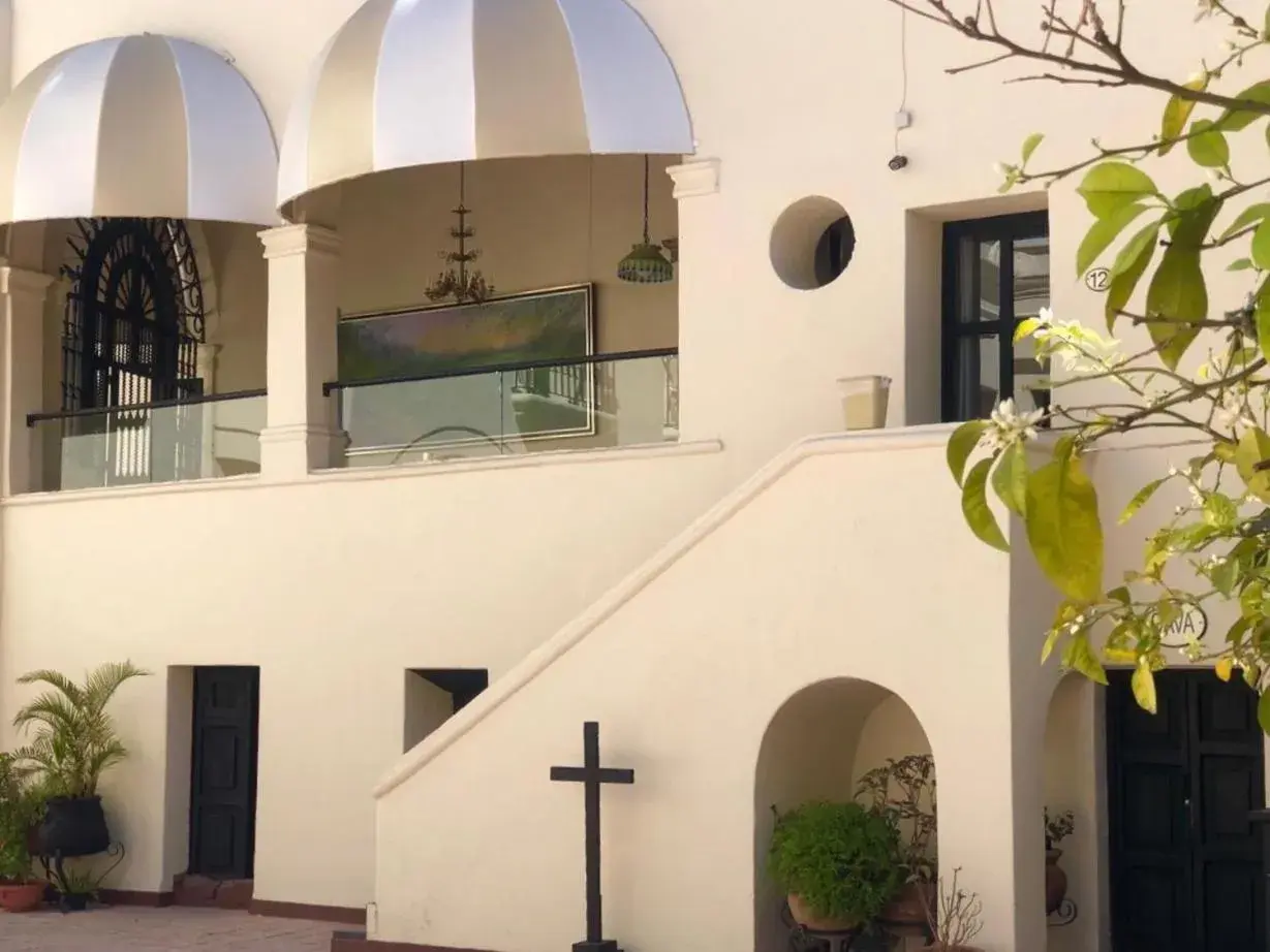 Balcony/Terrace in Meson De La Merced Hotel & Suites