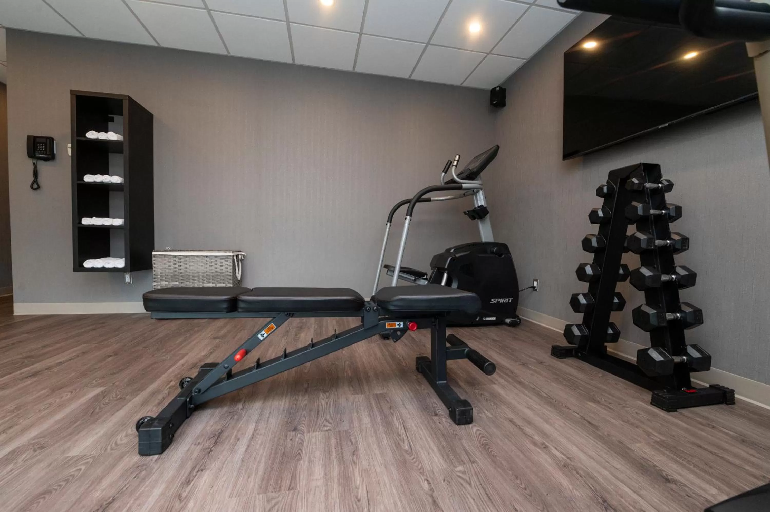Fitness centre/facilities in Hôtel & Suites Le Dauphin Québec