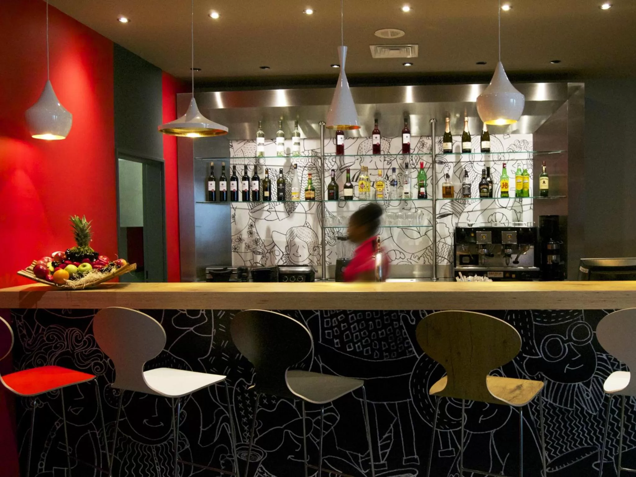Lounge or bar in Hotel ibis Lisboa Saldanha