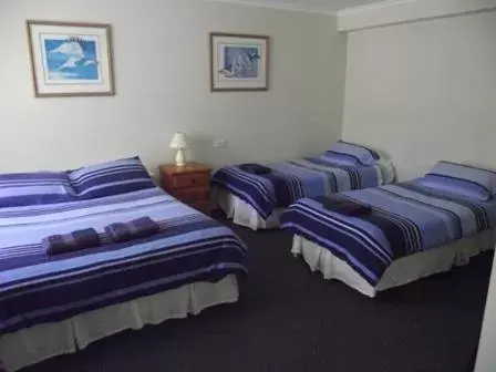 Bed in River Park Motor Inn