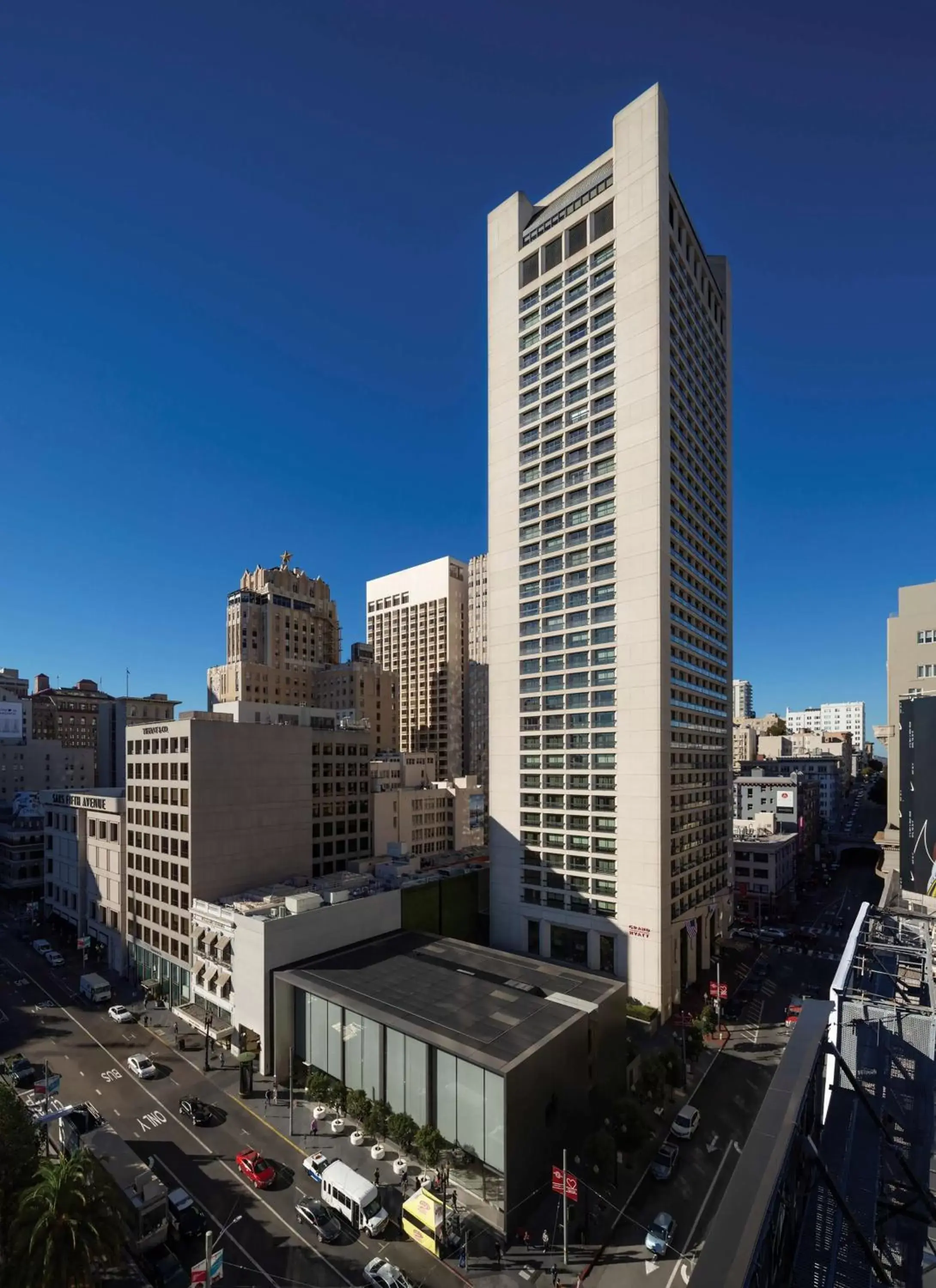 Property building in Grand Hyatt San Francisco Union Square