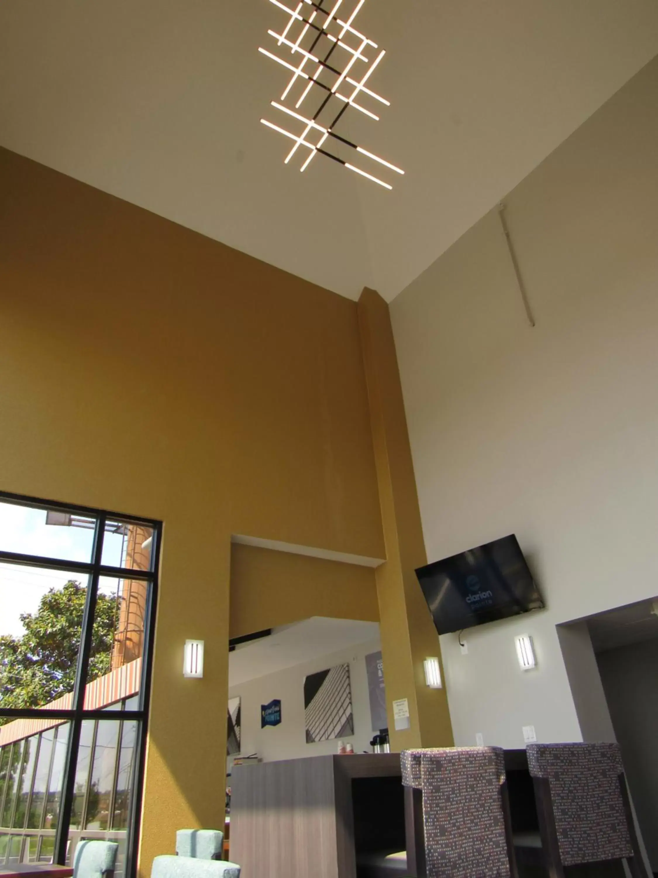 Lobby or reception in Clarion Pointe McDonough Lobby or reception in Clarion Pointe McDonough