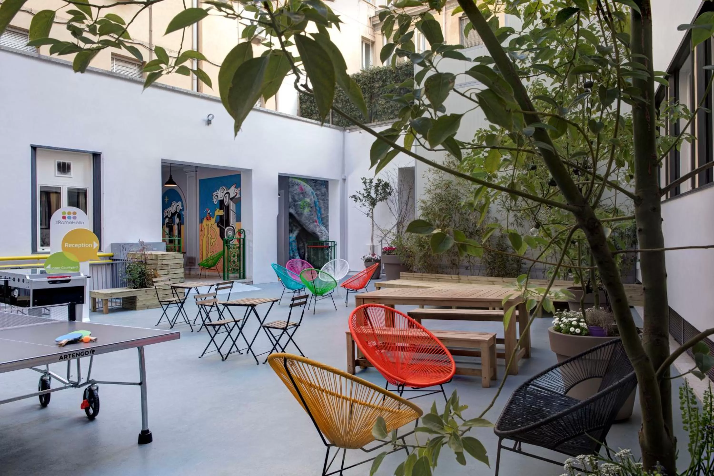 Balcony/Terrace in The RomeHello