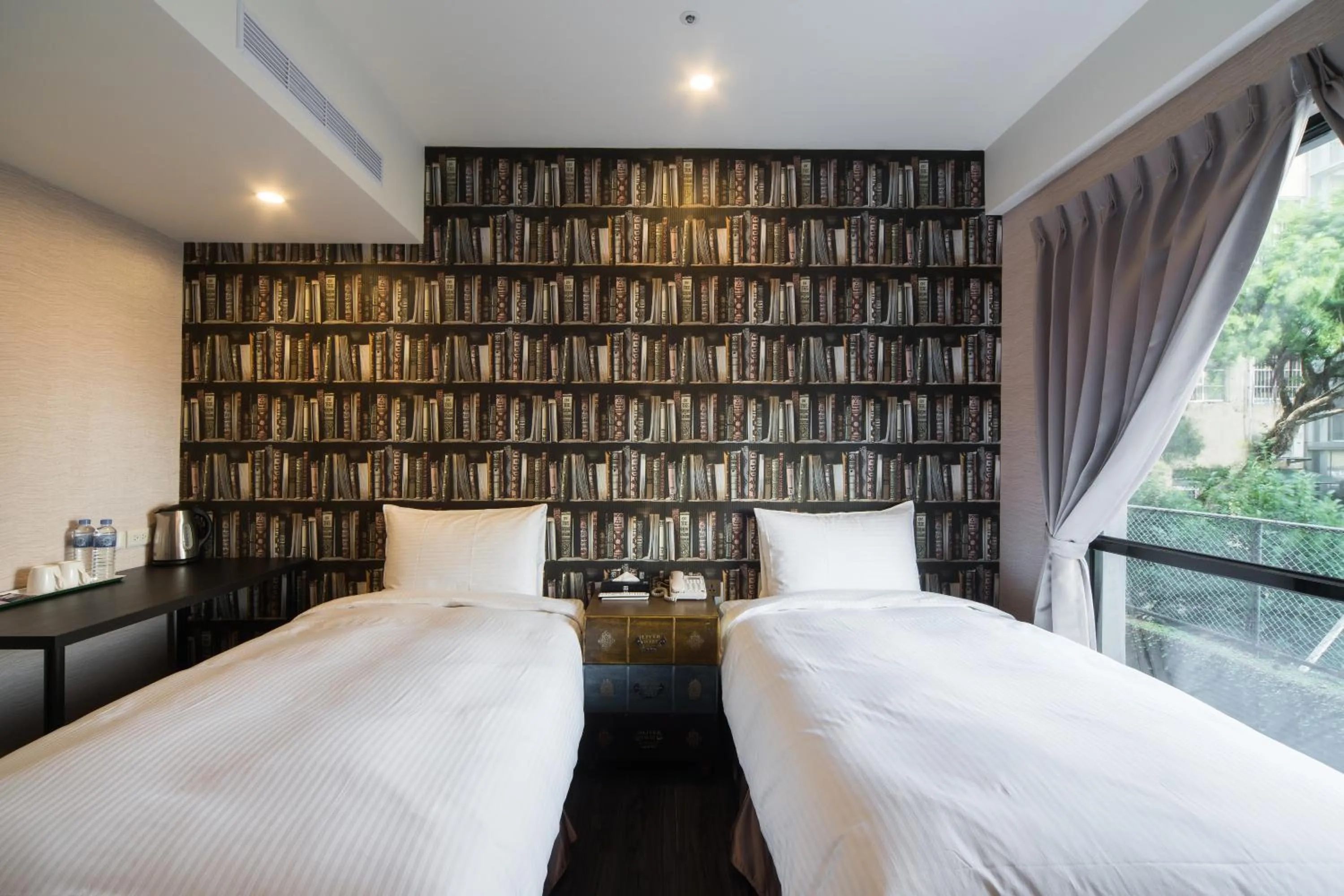 Photo of the whole room, Bed in Hotel Fun - Linsen