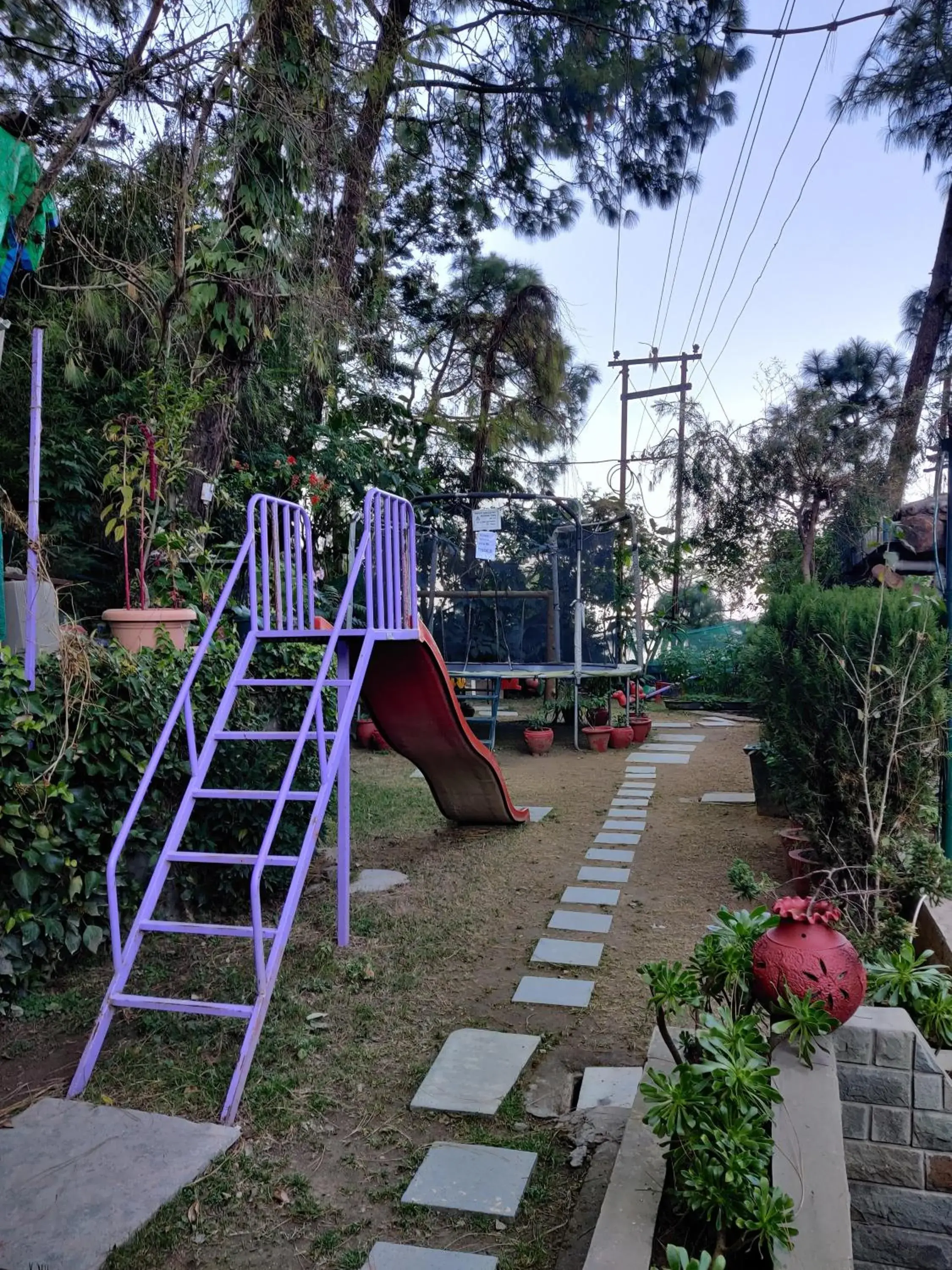 Children play ground, Children's Play Area in Kasauli Castle Resort