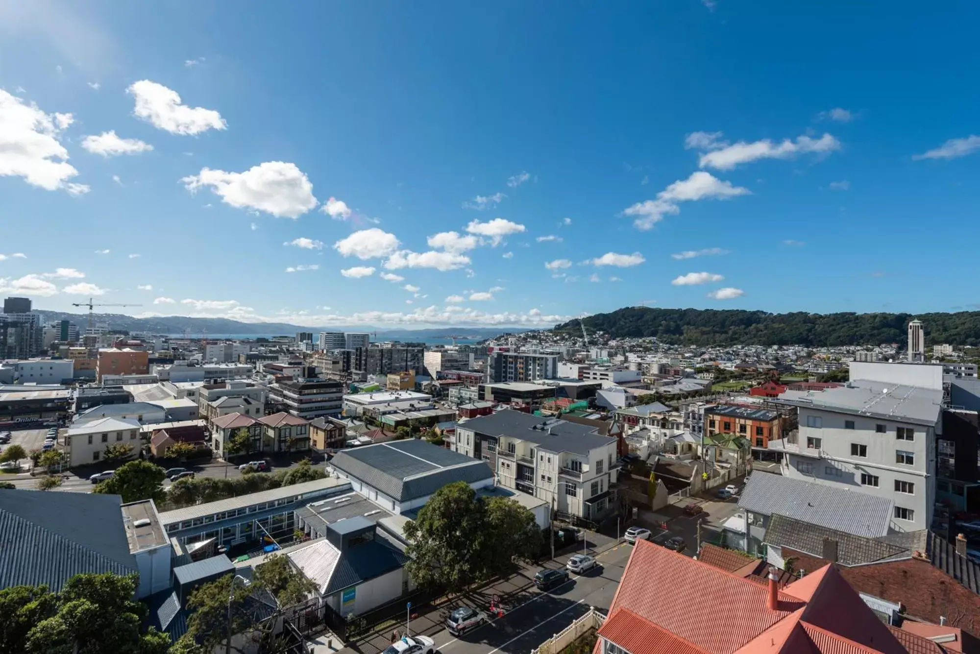 City view, Bird's-eye View in Capital View Motor Inn