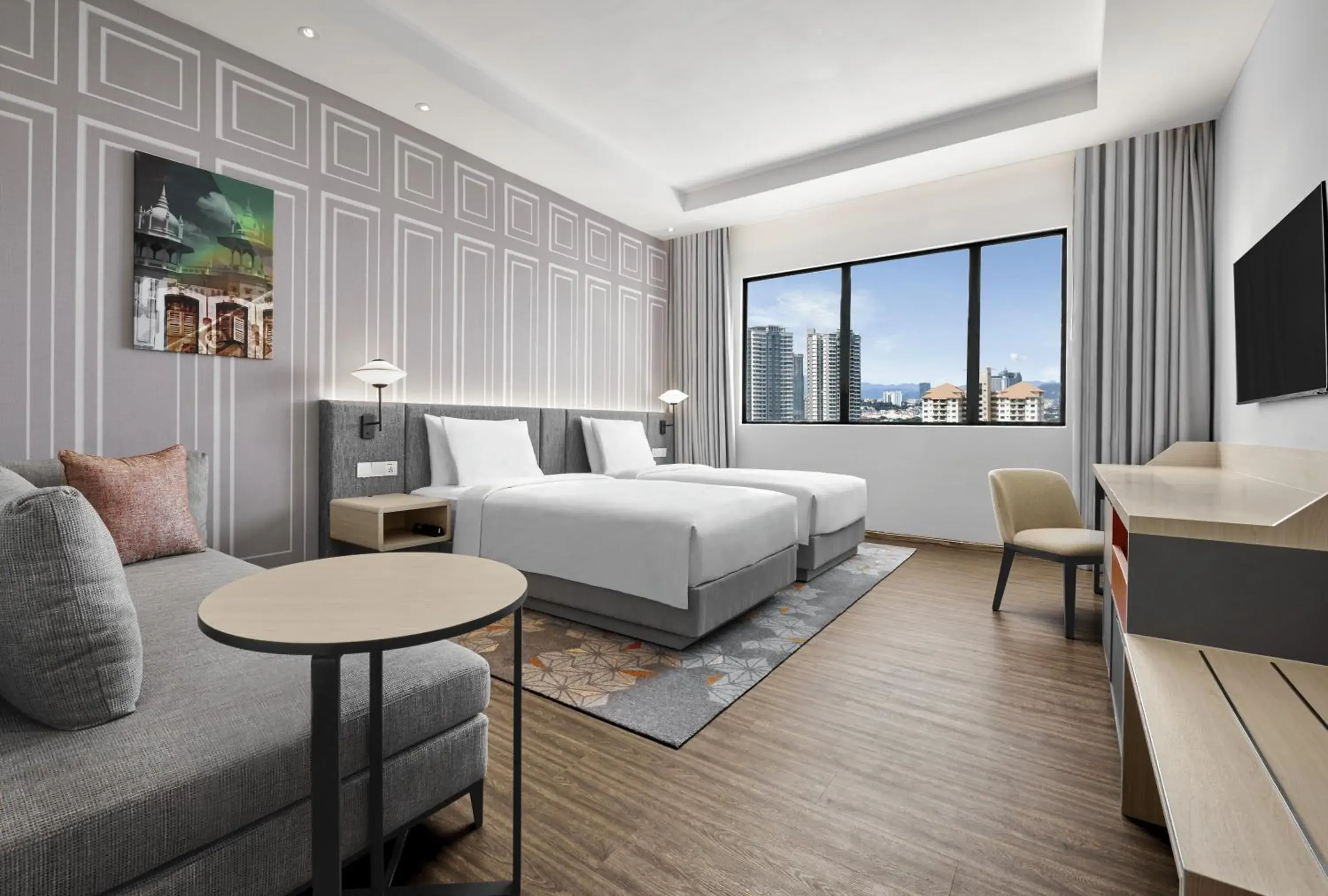 Bed in Hyatt Place Kuala Lumpur Bukit Jalil Bed in Hyatt Place Kuala Lumpur Bukit Jalil