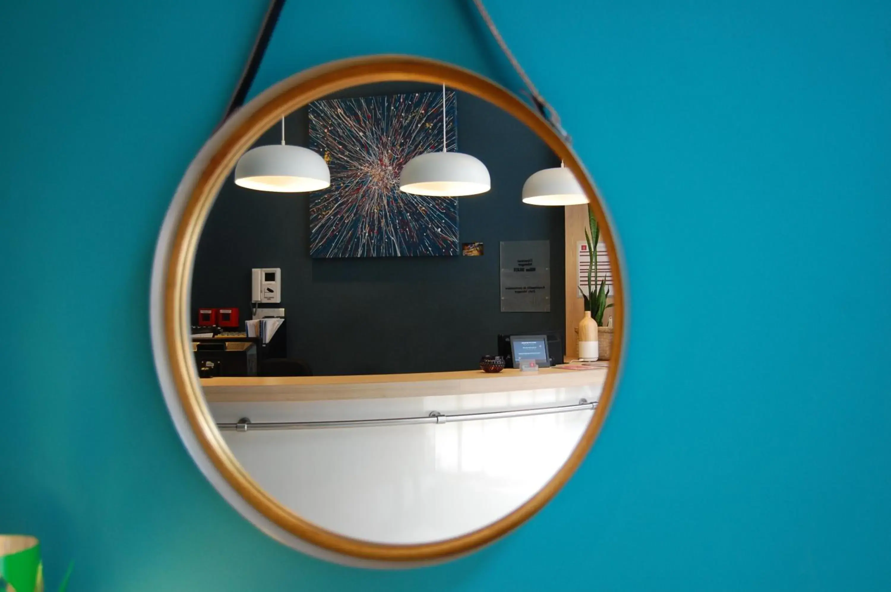 Lobby or reception, Bathroom in City Lofthotel Saint-Etienne