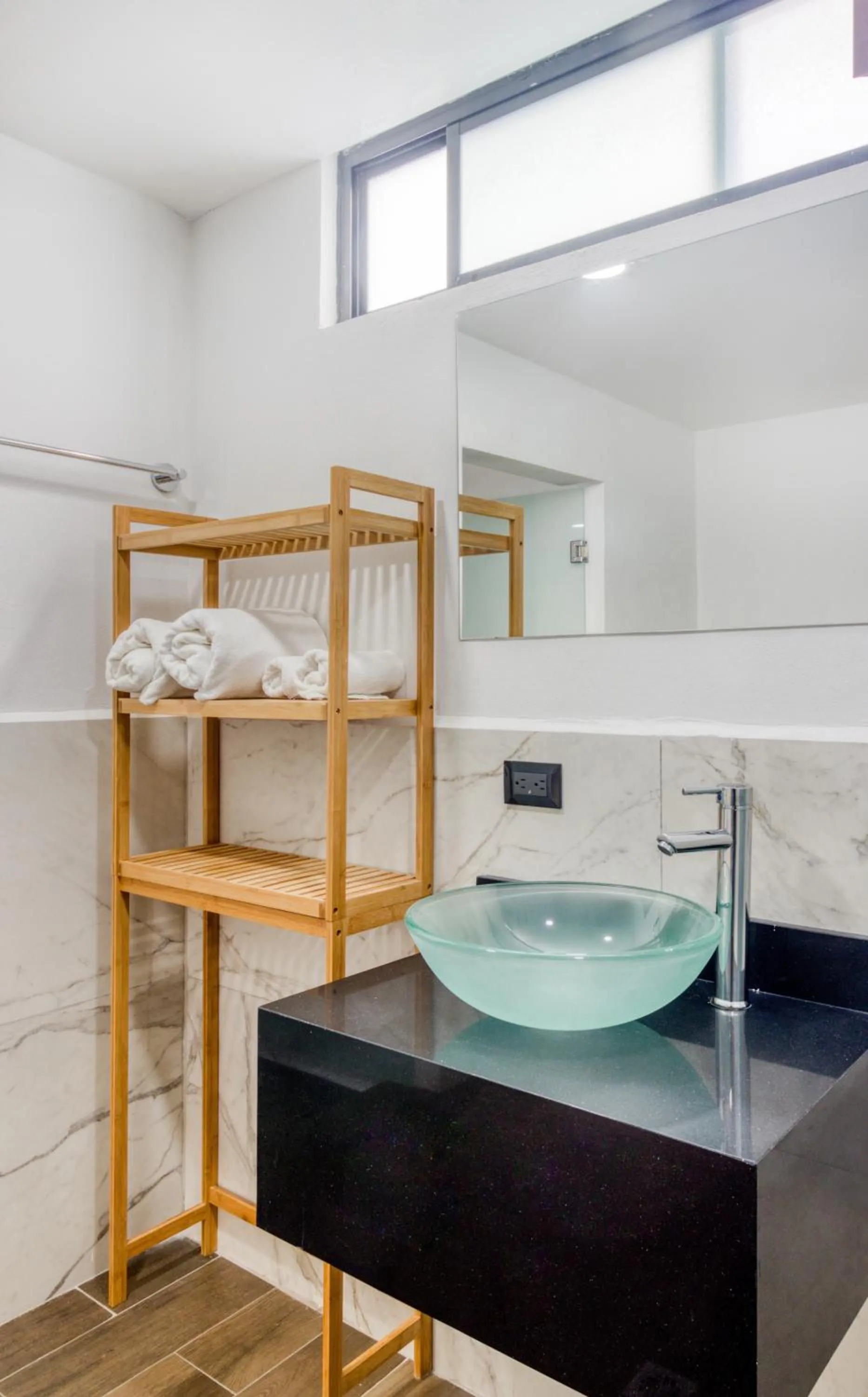 Bathroom, Bed in VN Hotel