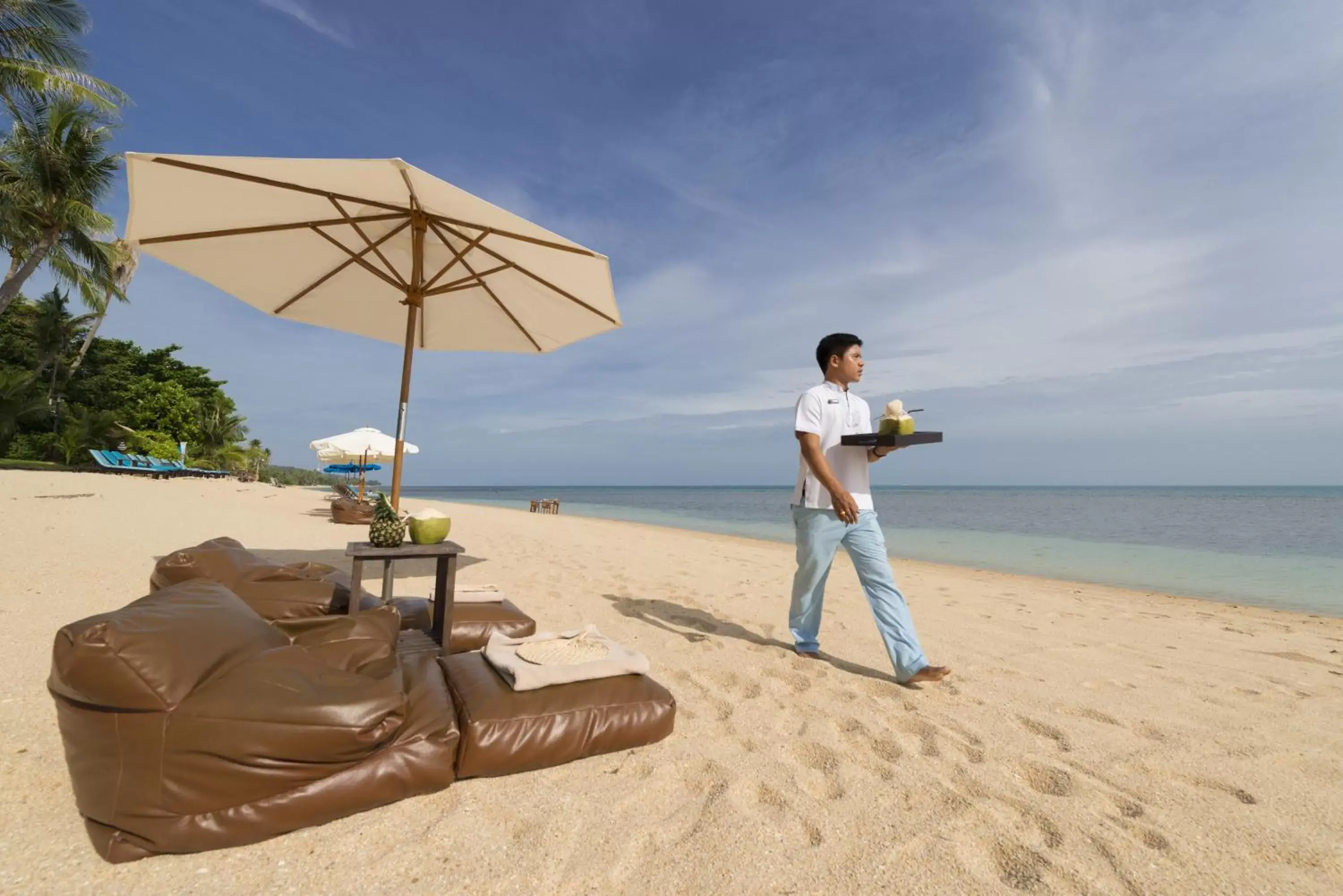 Beach in The Sea Koh Samui Resort and Residences by Tolani - SHA Extra Plus