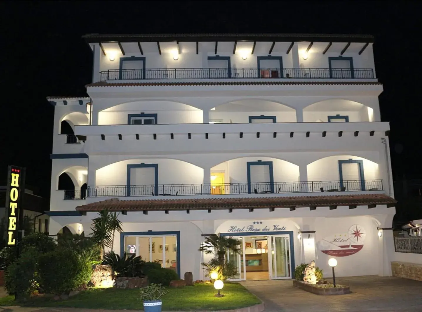 Property Building in Hotel Rosa dei Venti