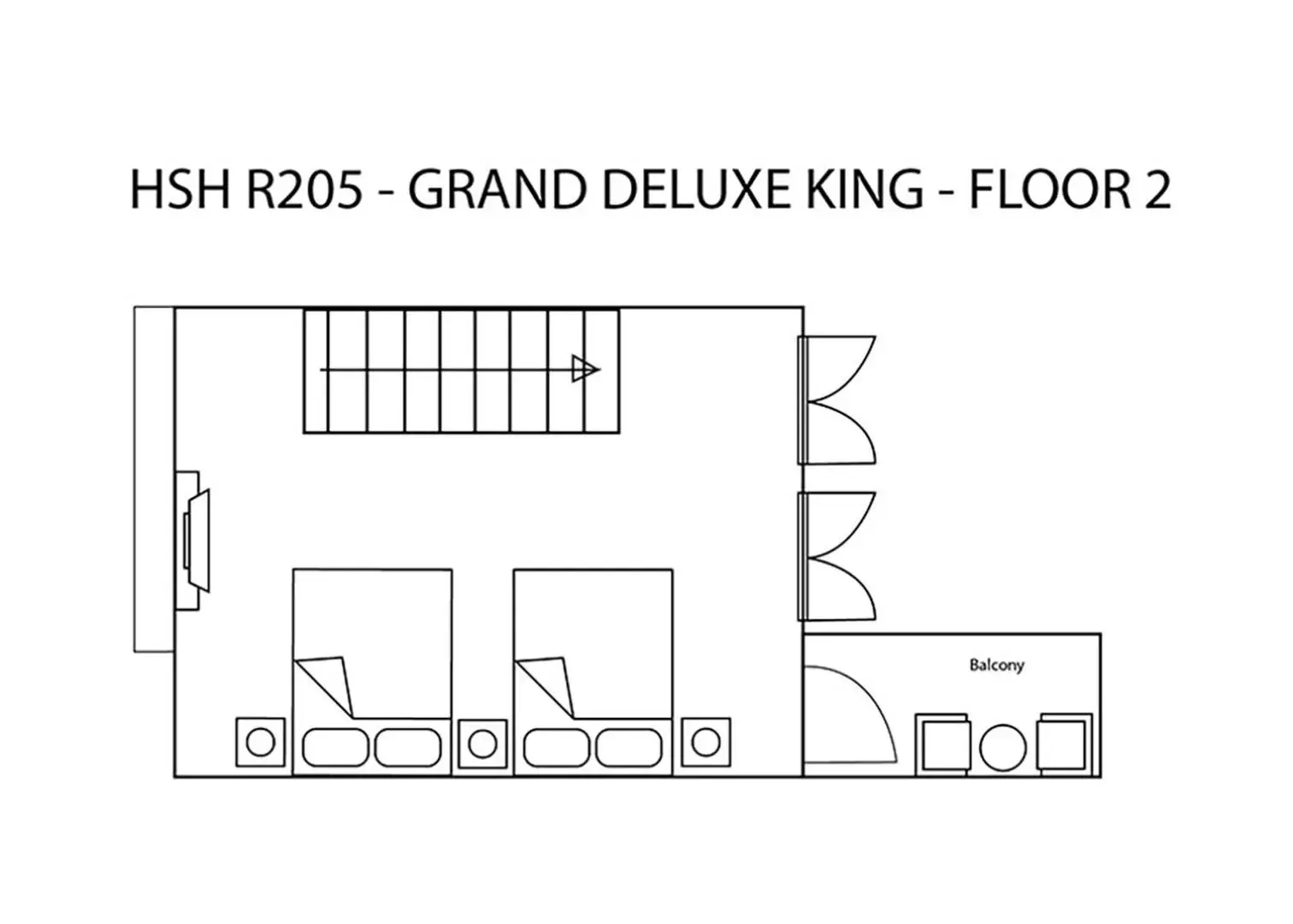 Floor Plan in Heeren Straits Hotel