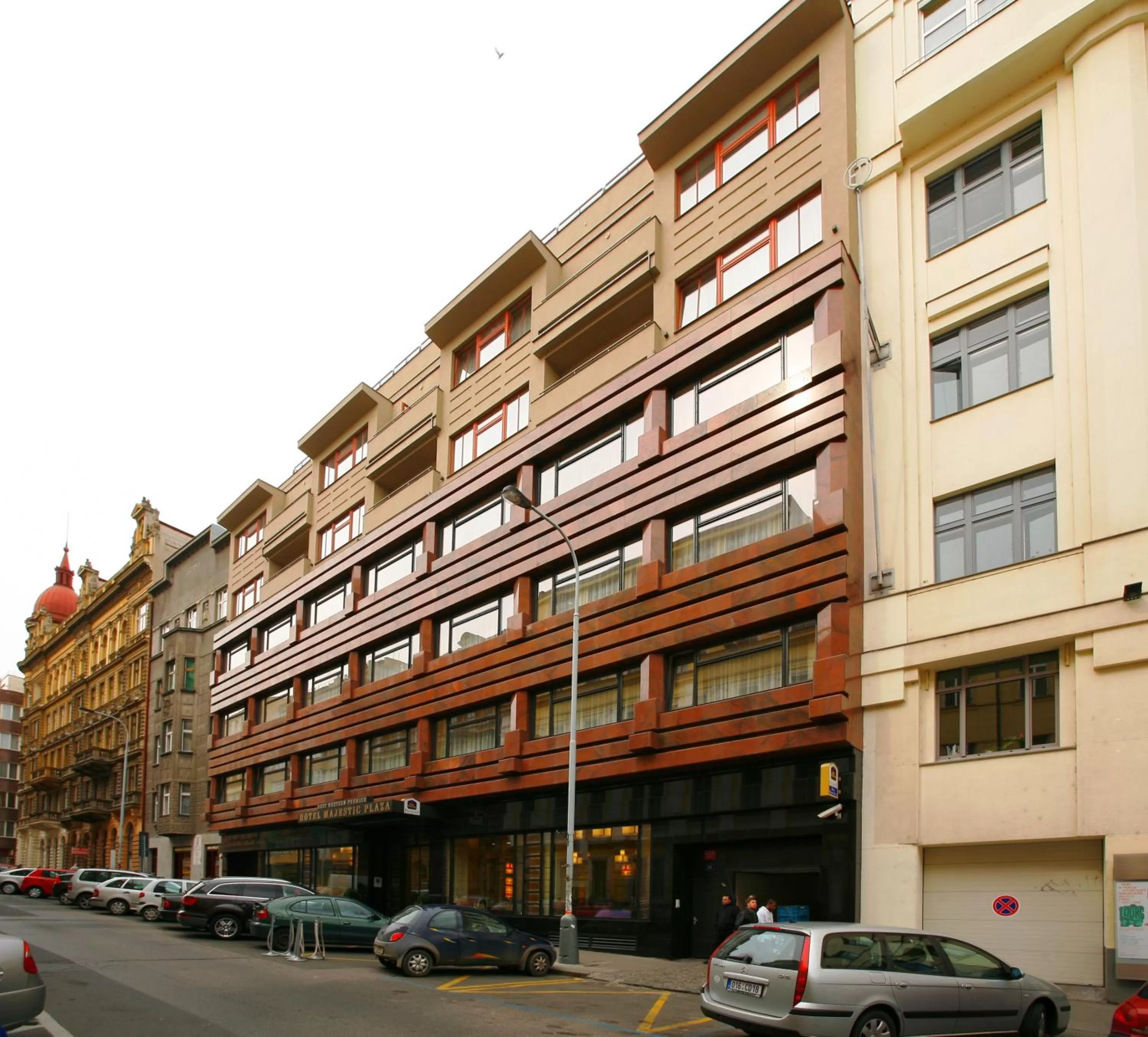Property building in Majestic Plaza Hotel Prague
