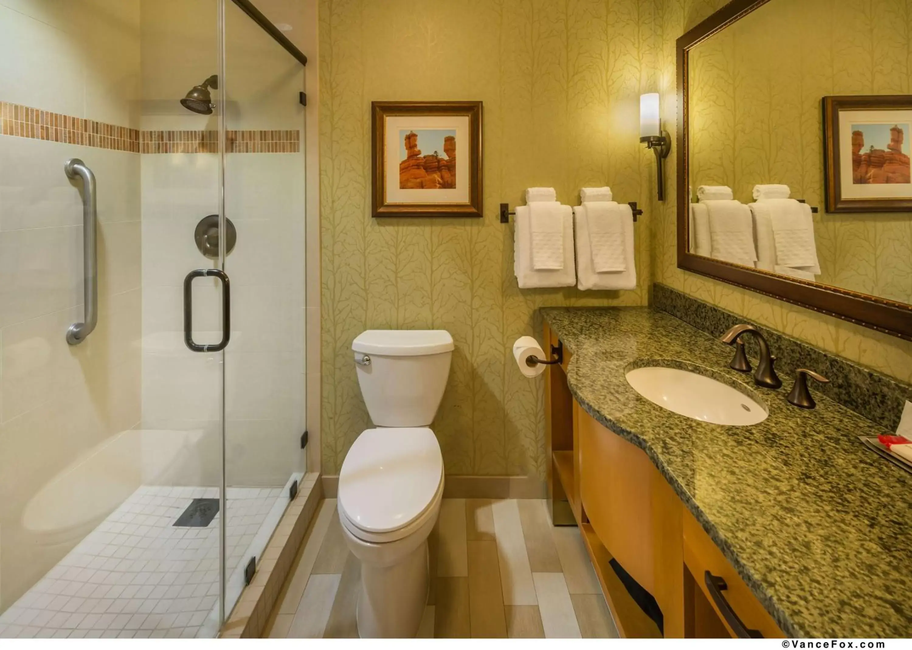 Bathroom in Brian Head Lodge