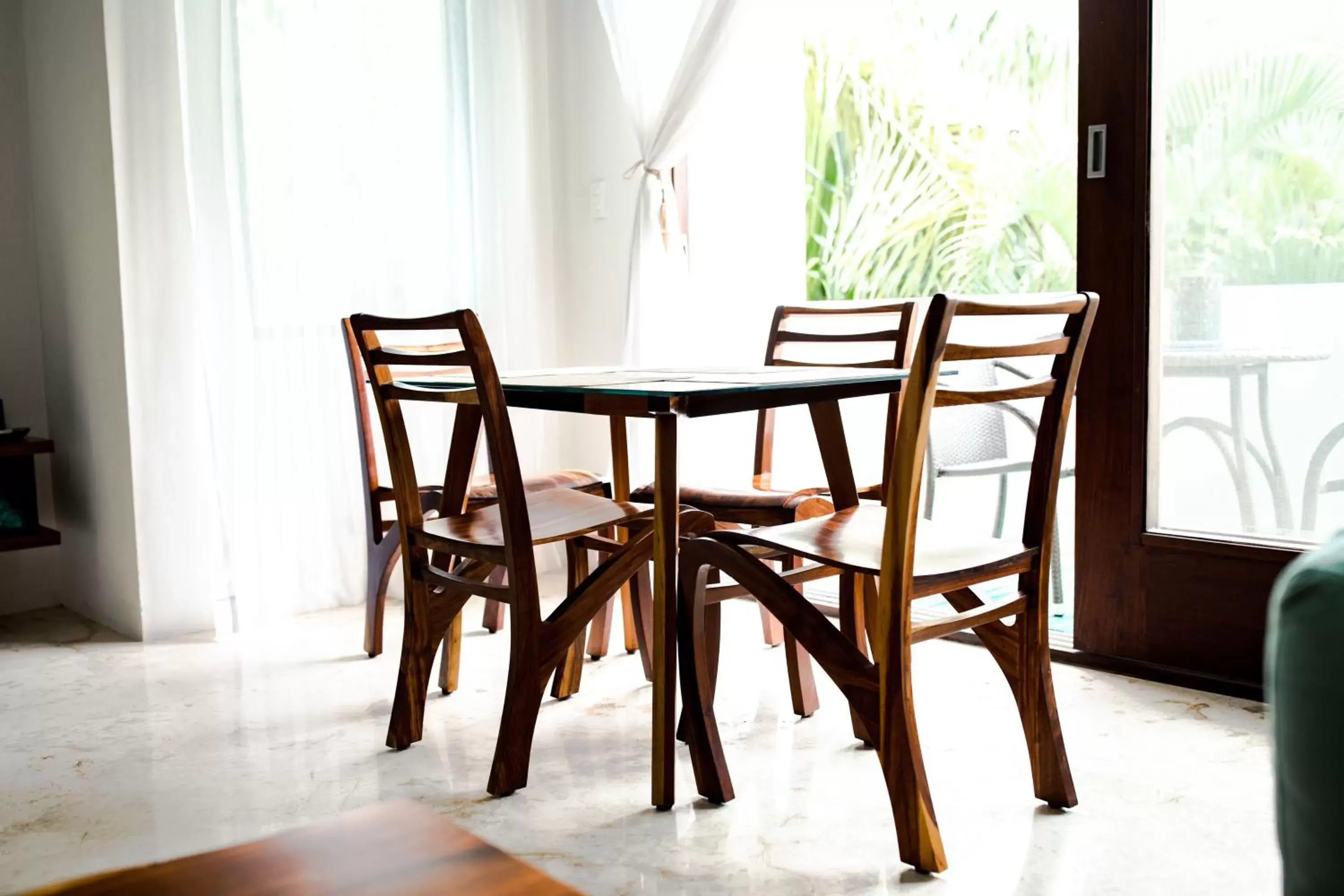 Dining Area in Mak Nuk Village - Clothing Optional