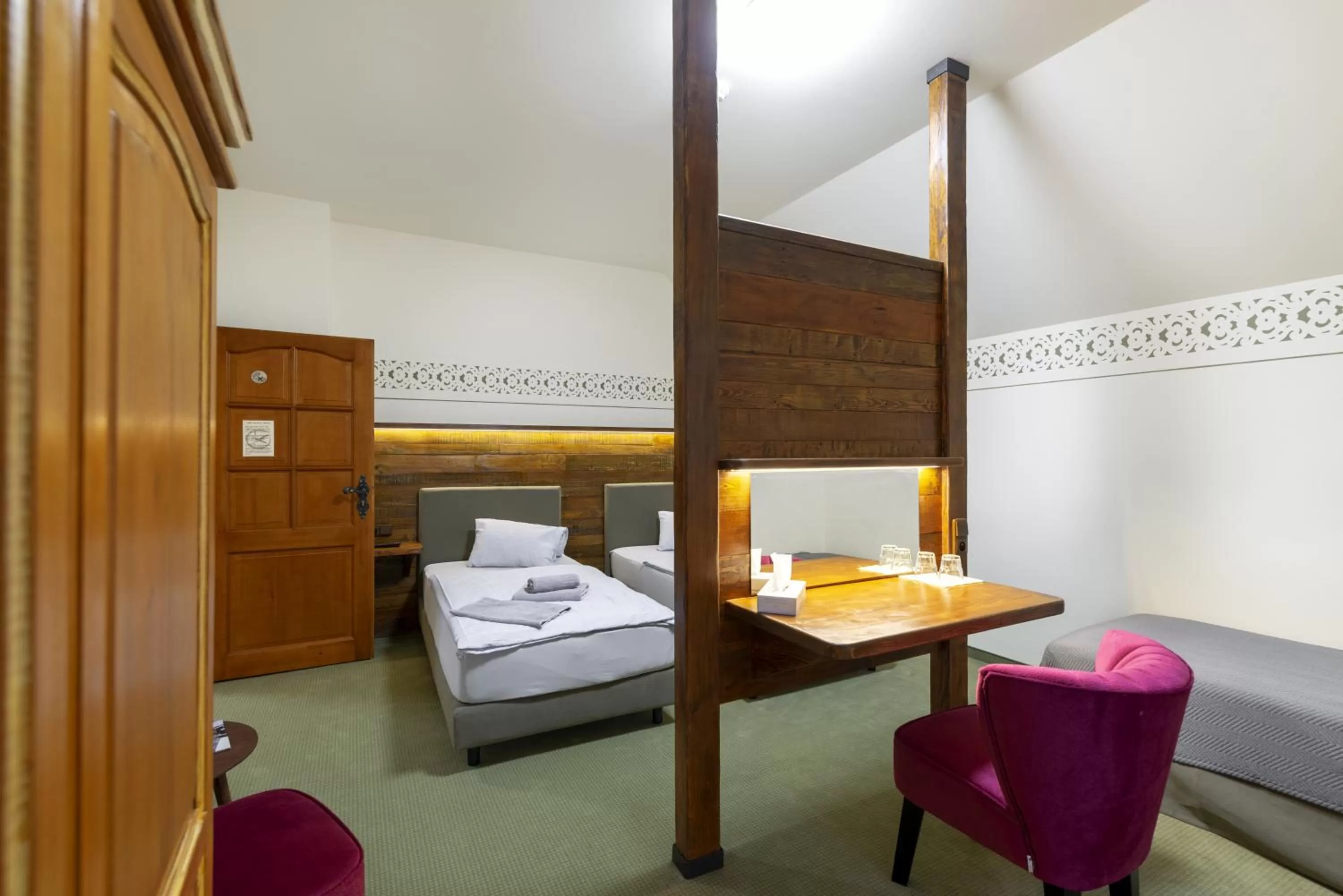 Bed in Hotel U Simla