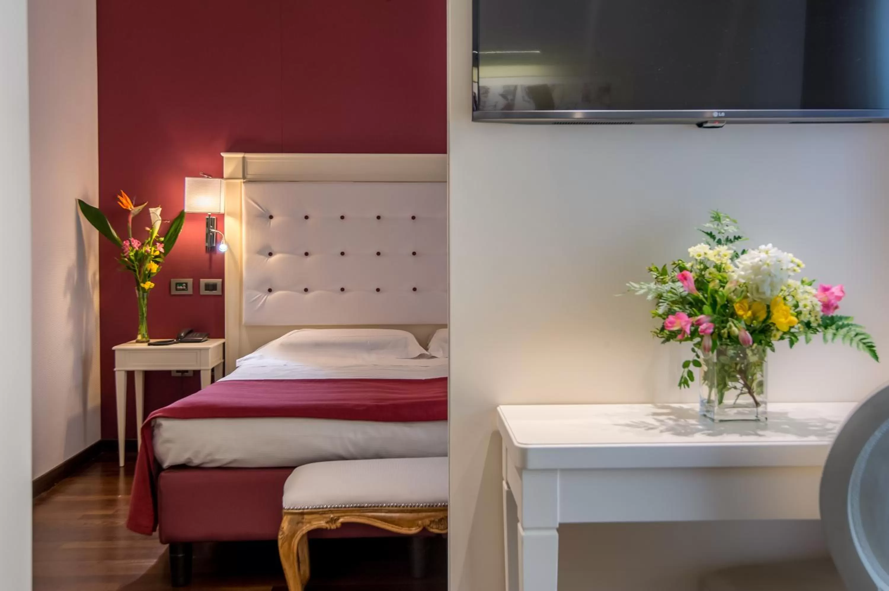 Bedroom, Bed in Trilussa Palace Hotel Congress & Spa