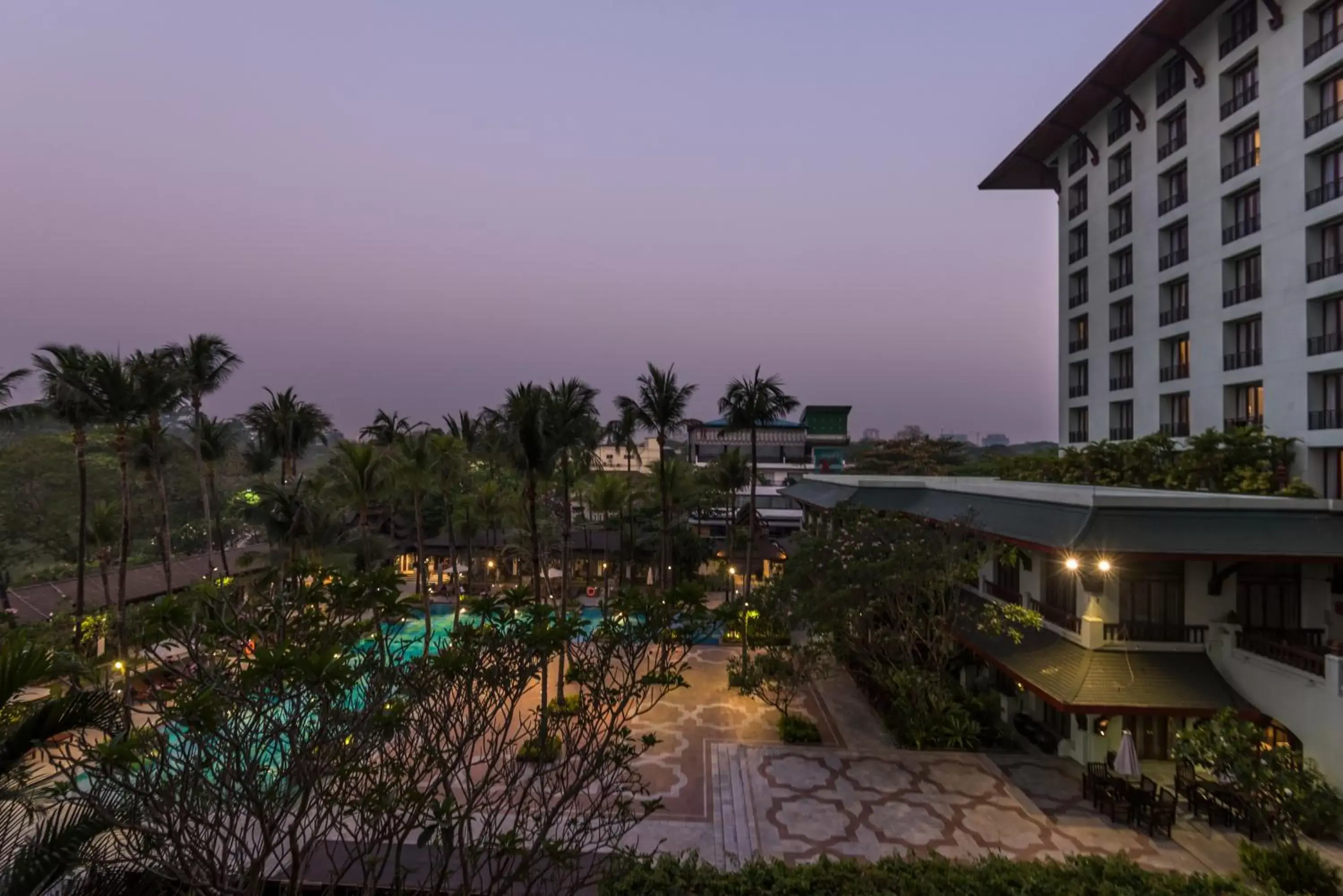 View (from property/room) in Chatrium Hotel Royal Lake Yangon