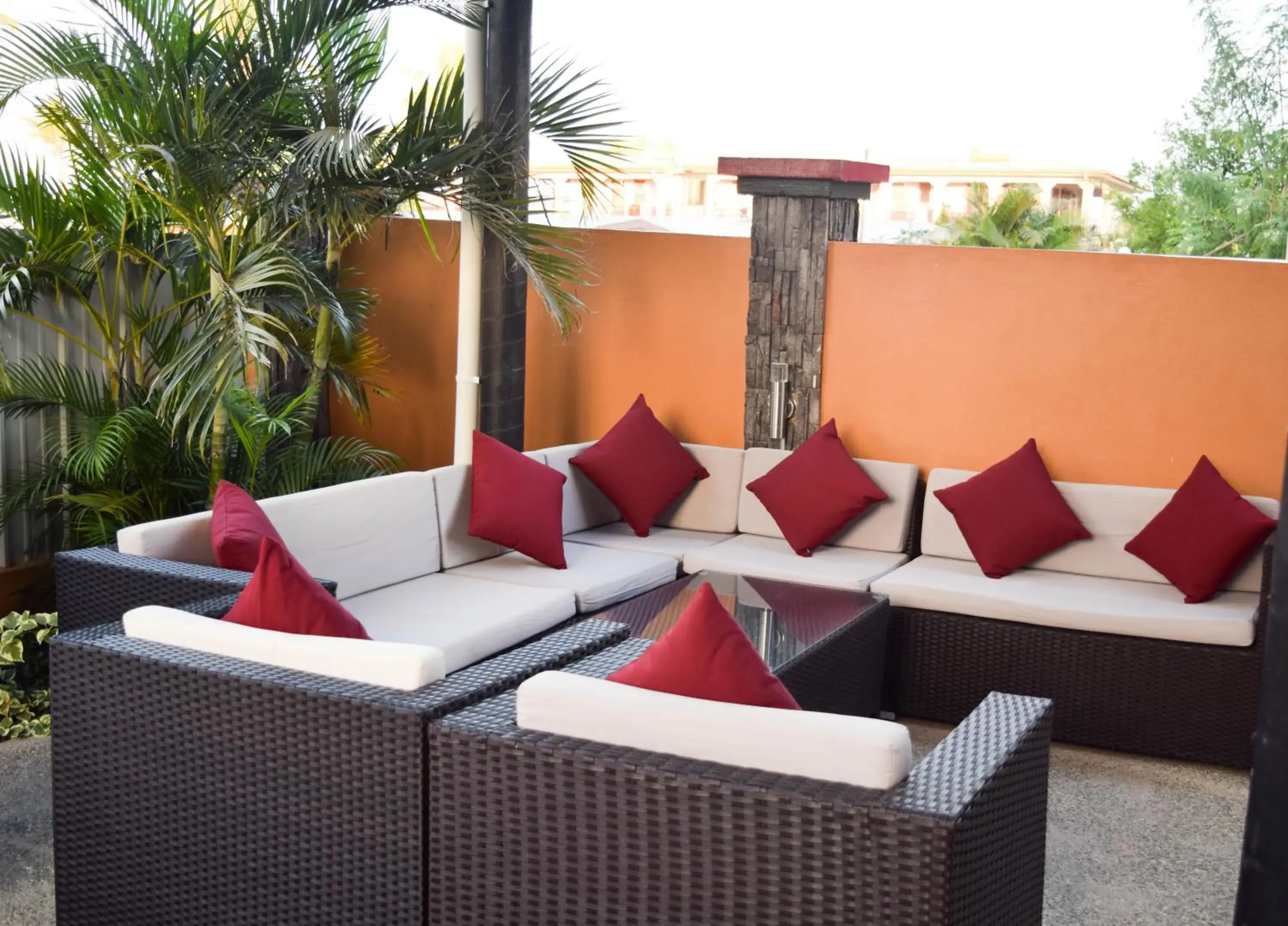 Patio, Seating Area in Al - Minhaj Service Apartments