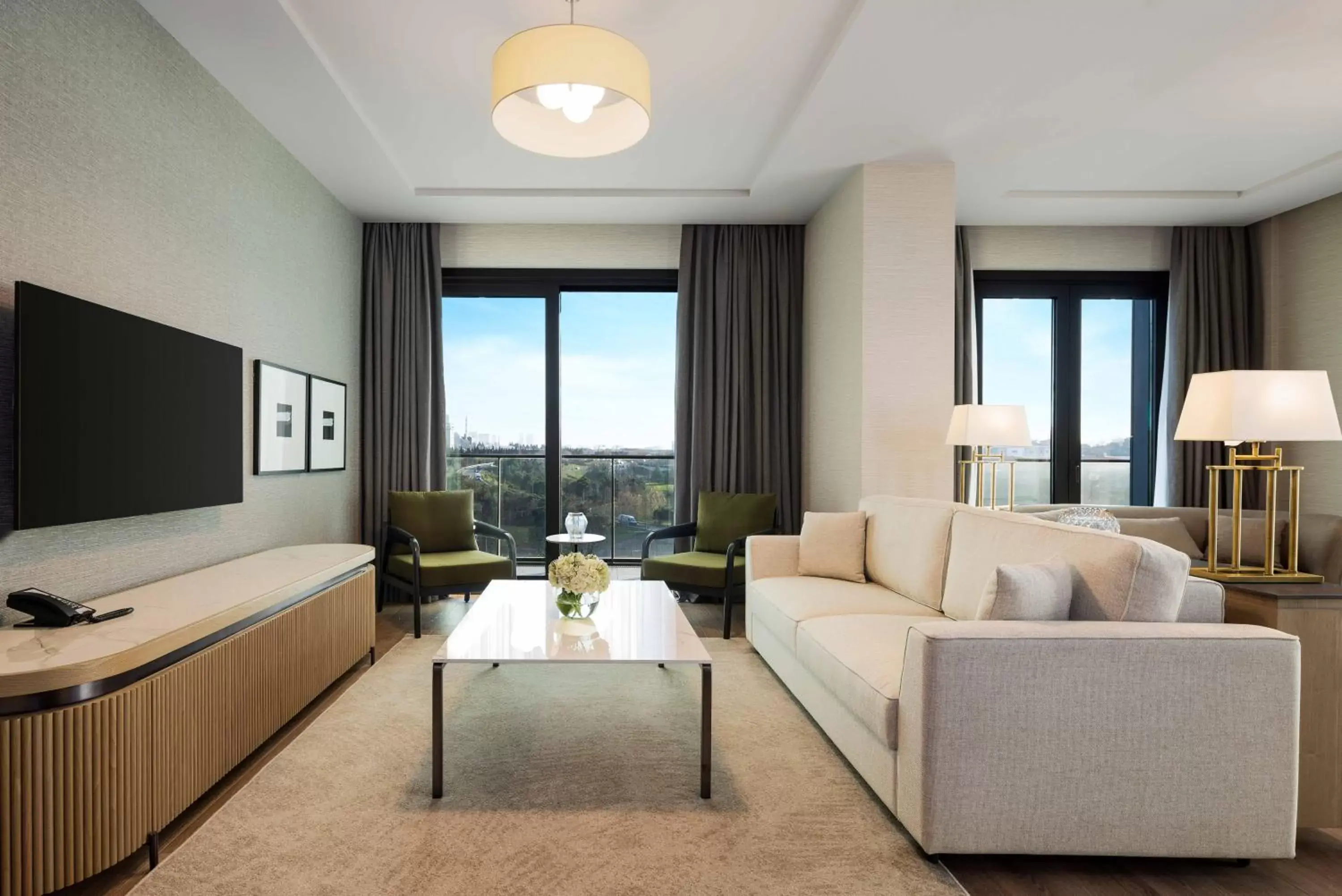Living room, Seating Area in Movenpick Living Istanbul Camlivadi