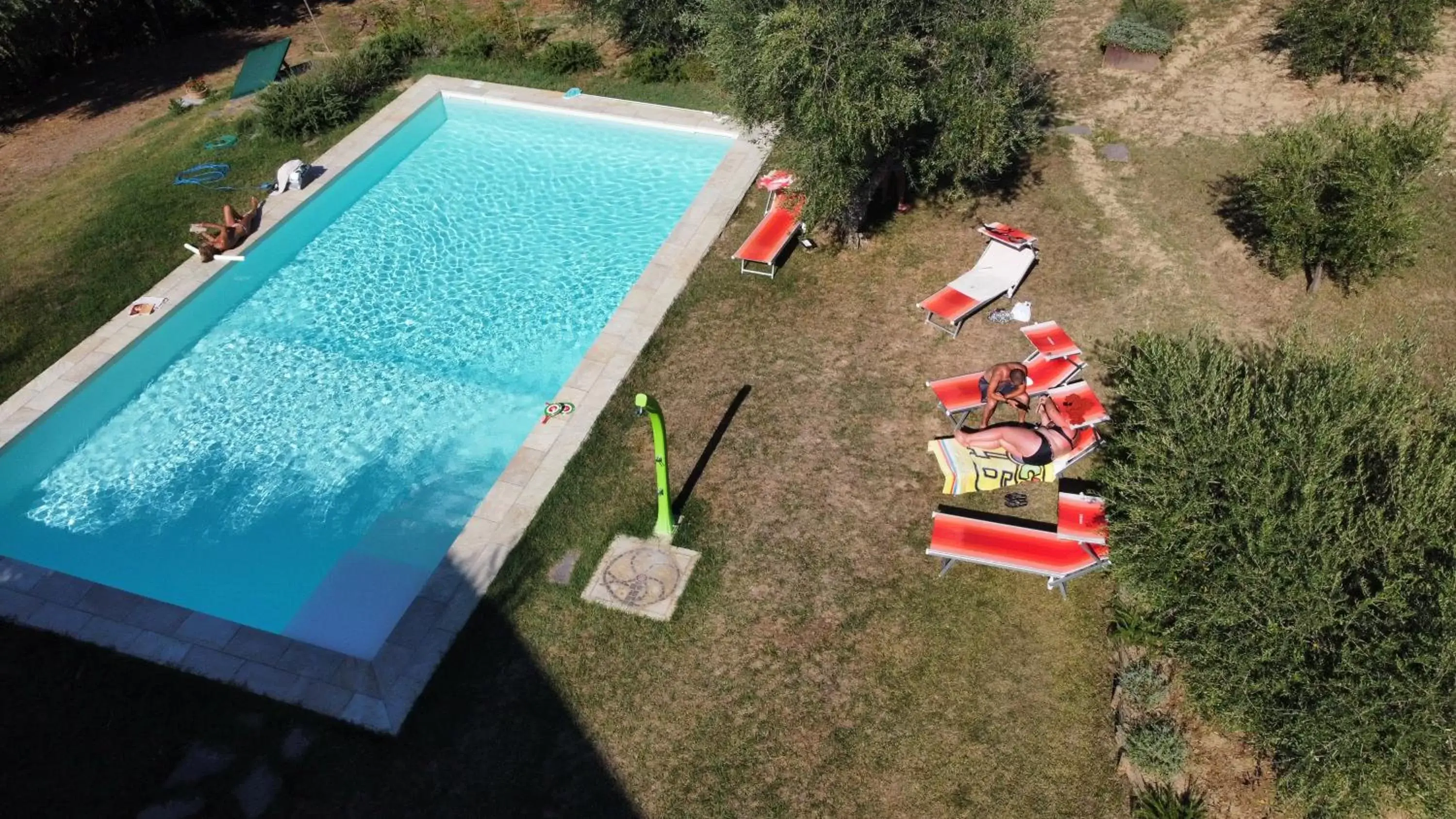 Swimming pool, Pool View in Antica Fonte holiday home