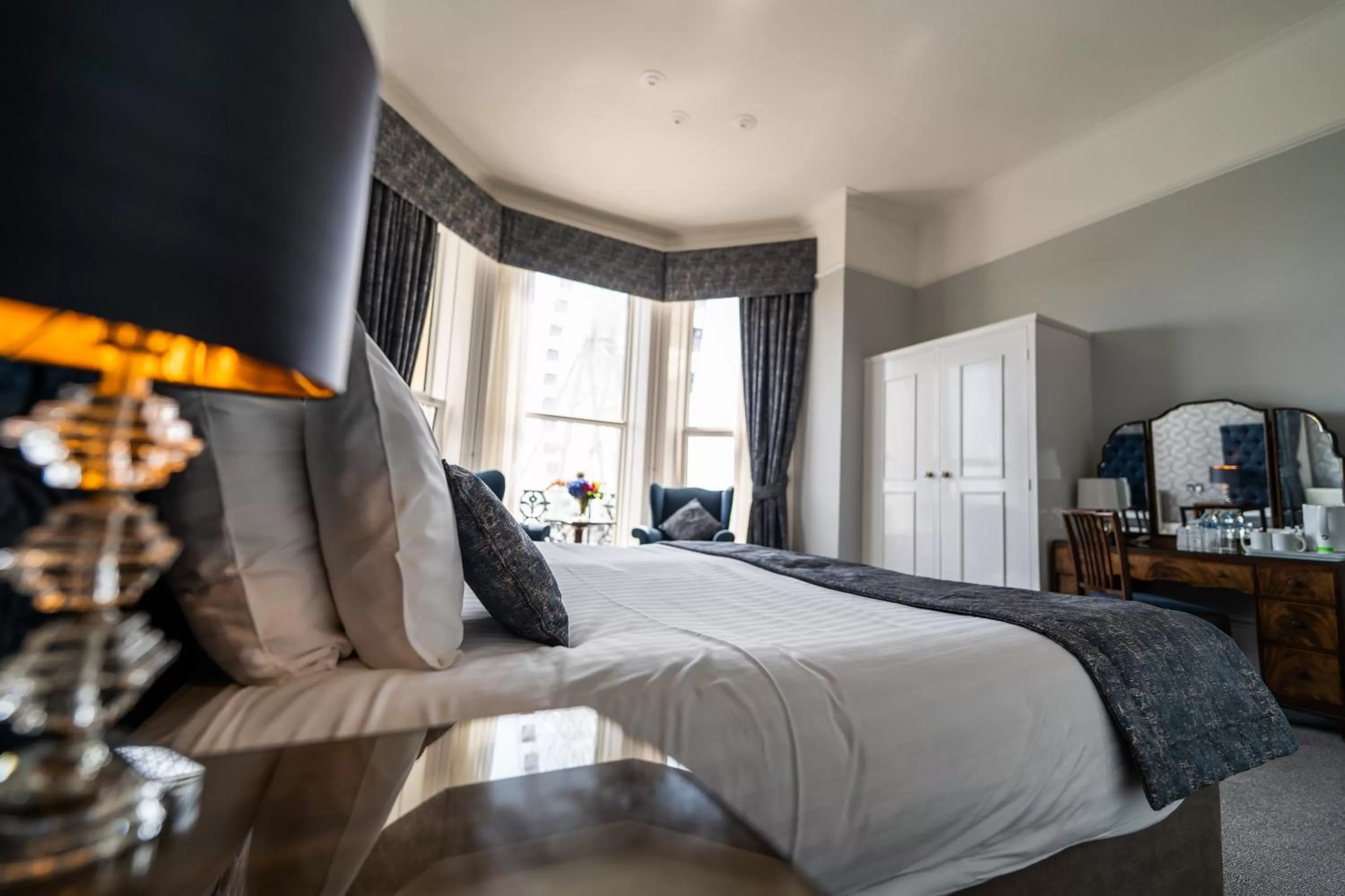 Bedroom, Bed in The Lansdowne, Eastbourne