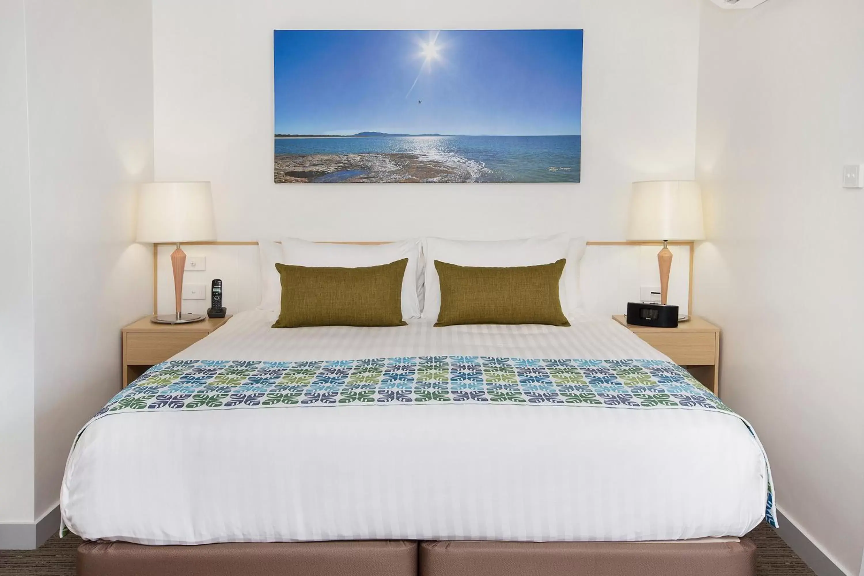 Bed in Sails Port Macquarie by Rydges