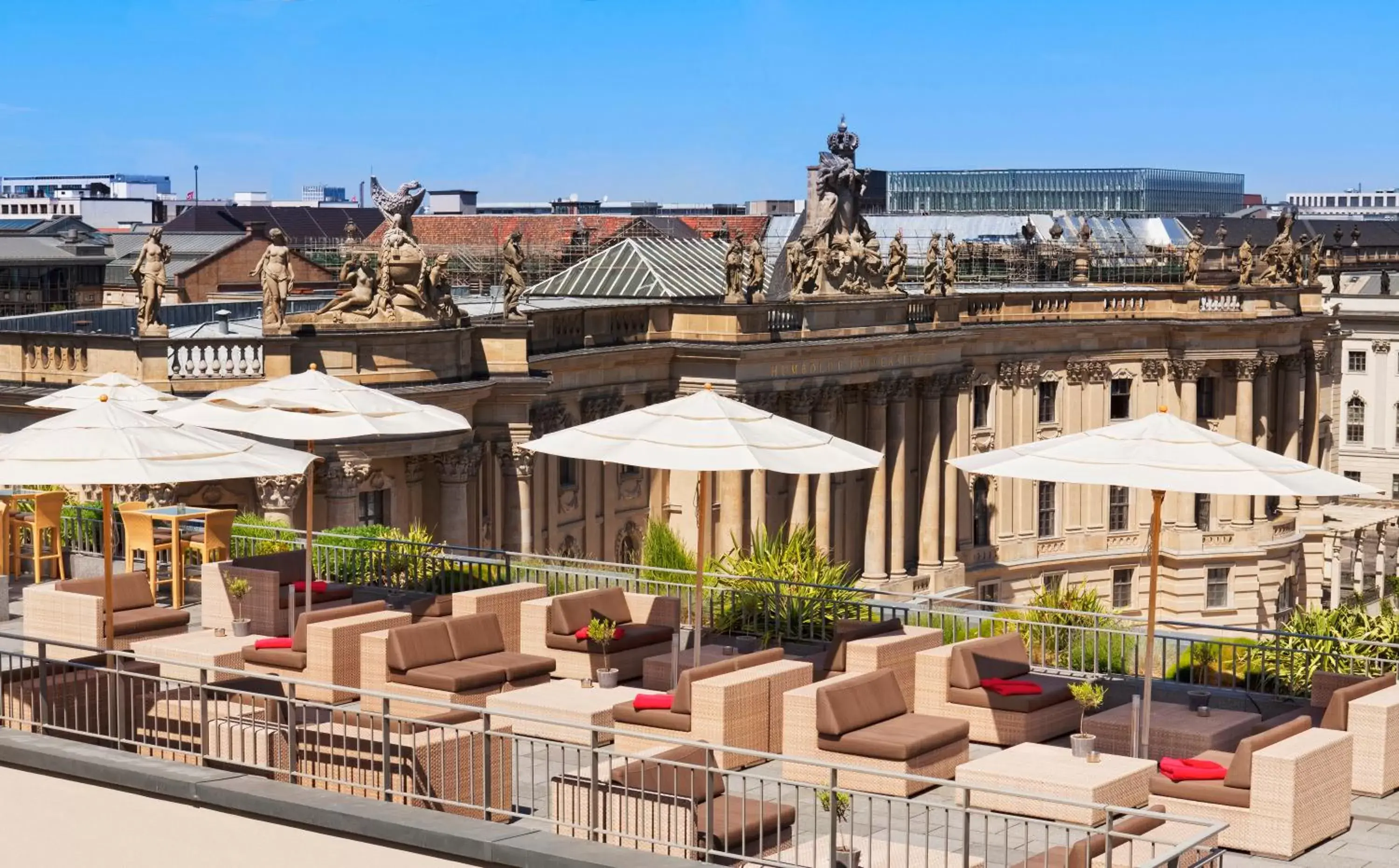 Balcony/Terrace in Rocco Forte Hotel De Rome