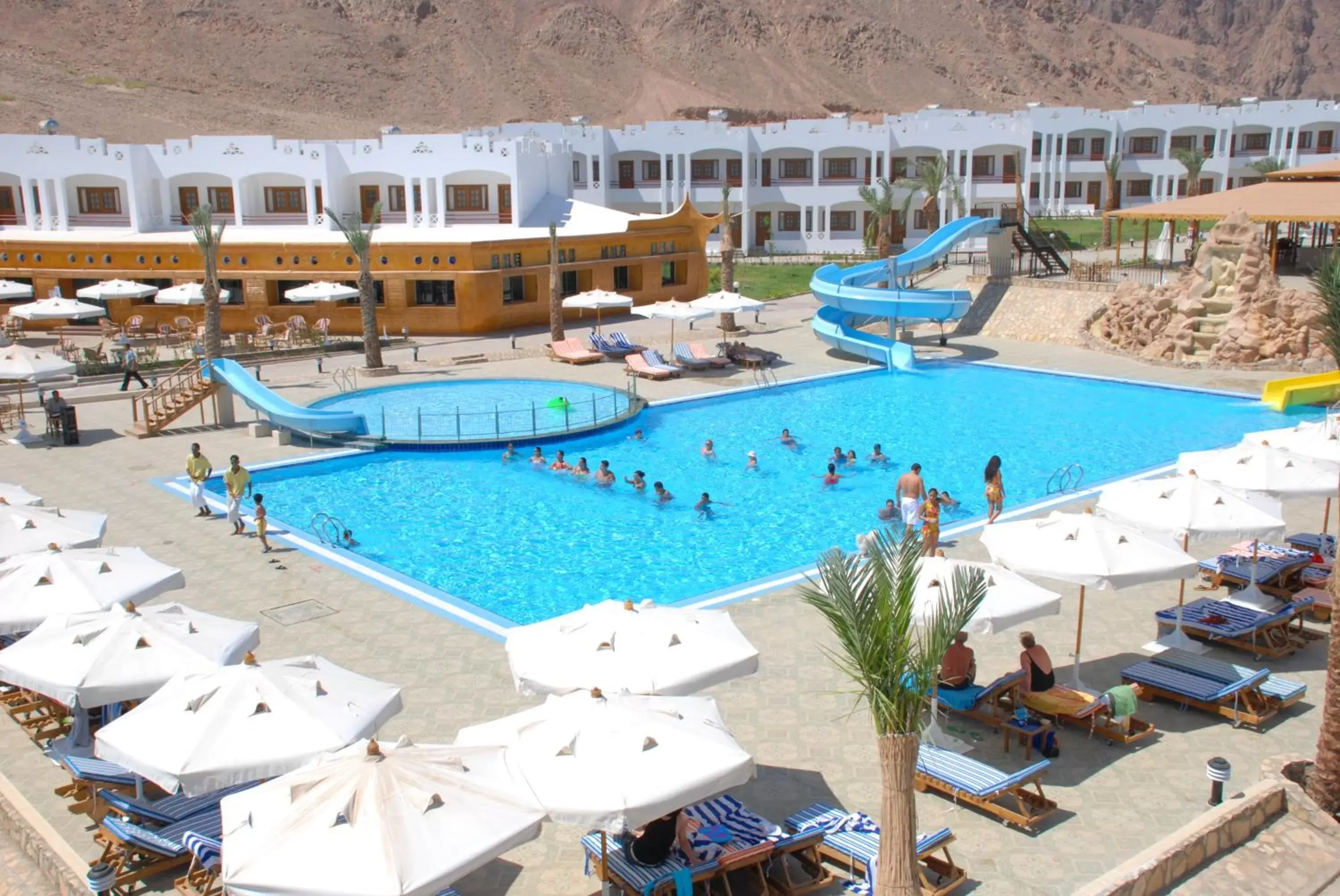 Swimming pool, Pool View in Happy Life Village Dahab