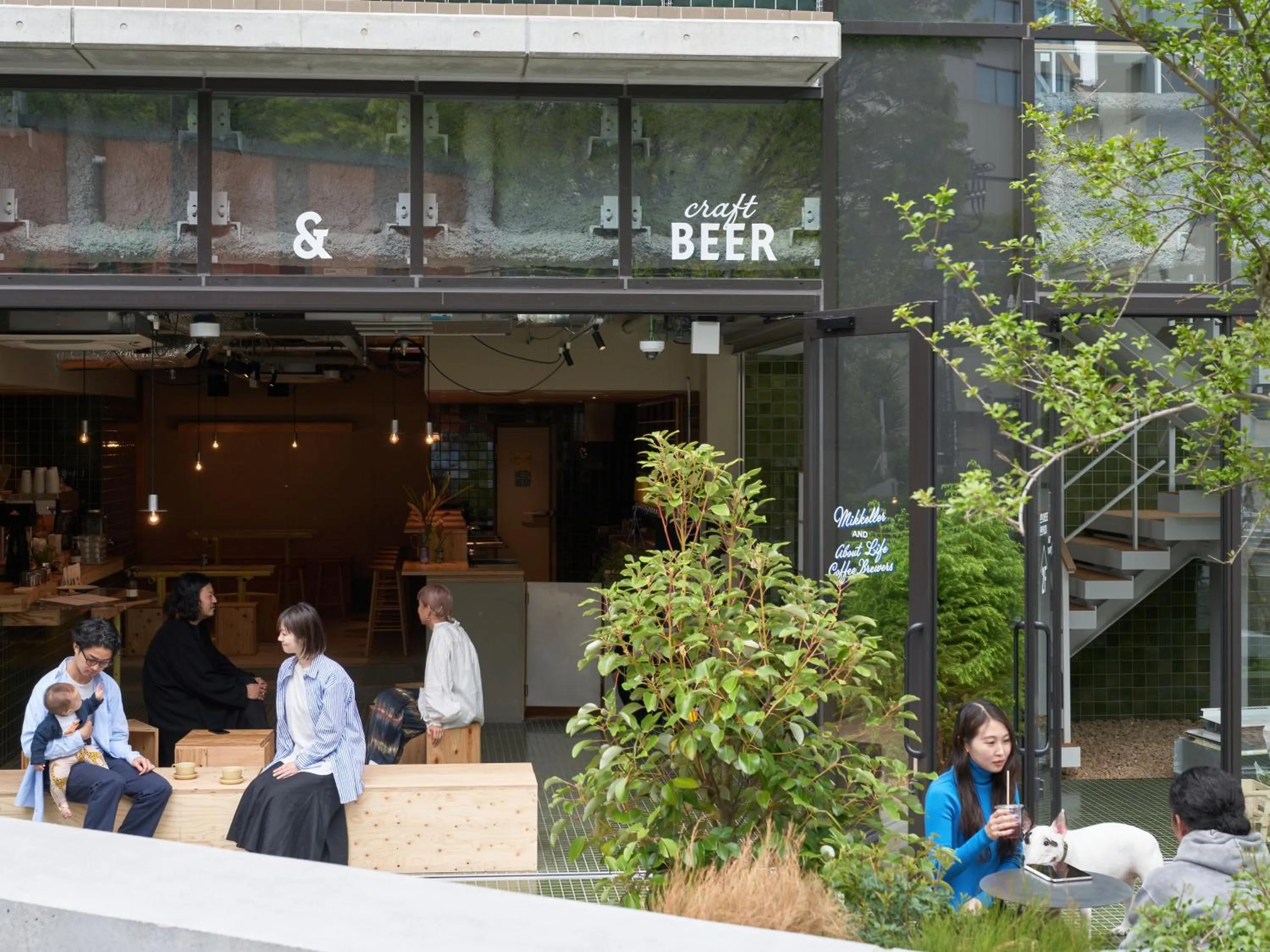 Balcony/Terrace in all day place shibuya