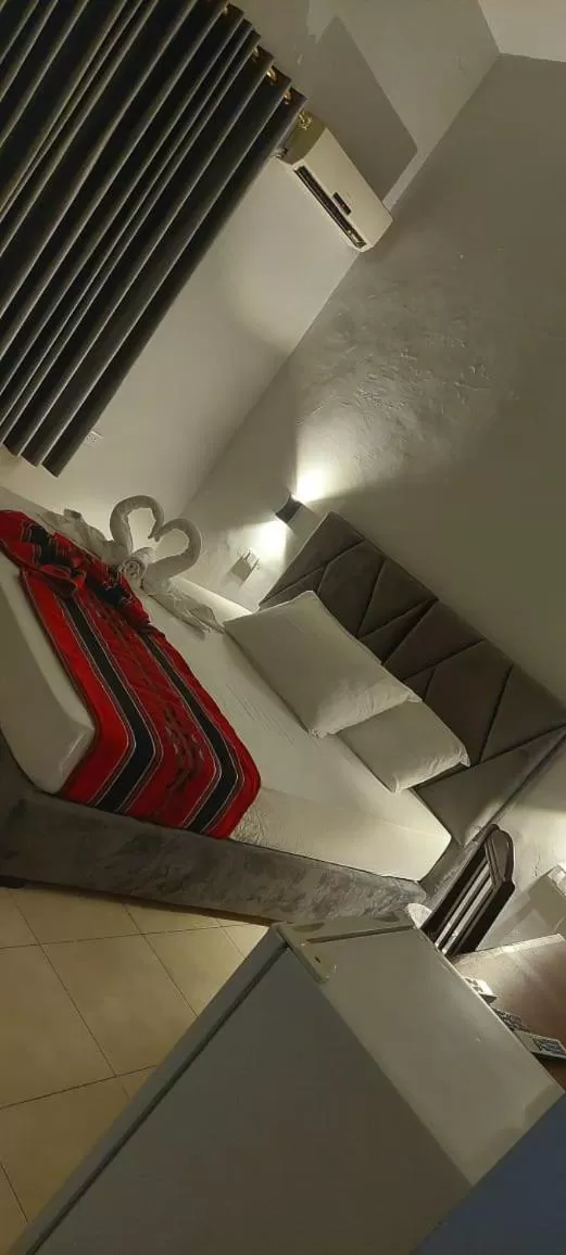 View (from property/room), Bed in Amman Pasha Hotel