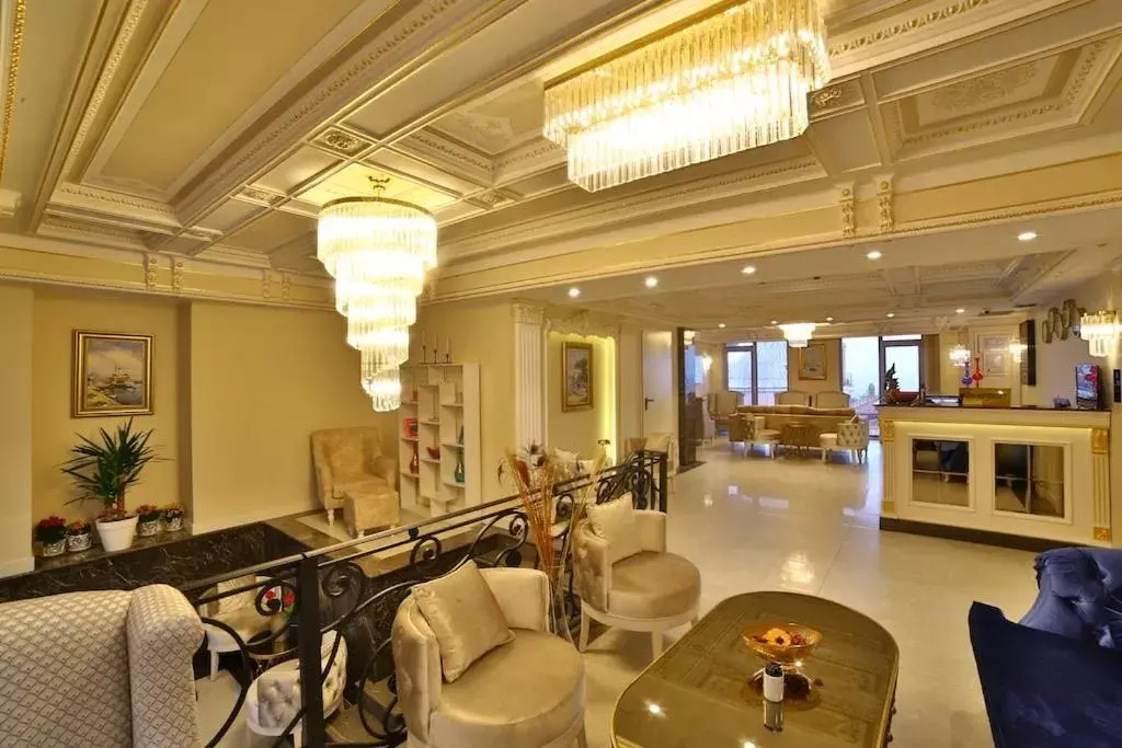 Lobby or reception, Restaurant/Places to Eat in Yılsam Sultanahmet Hotel
