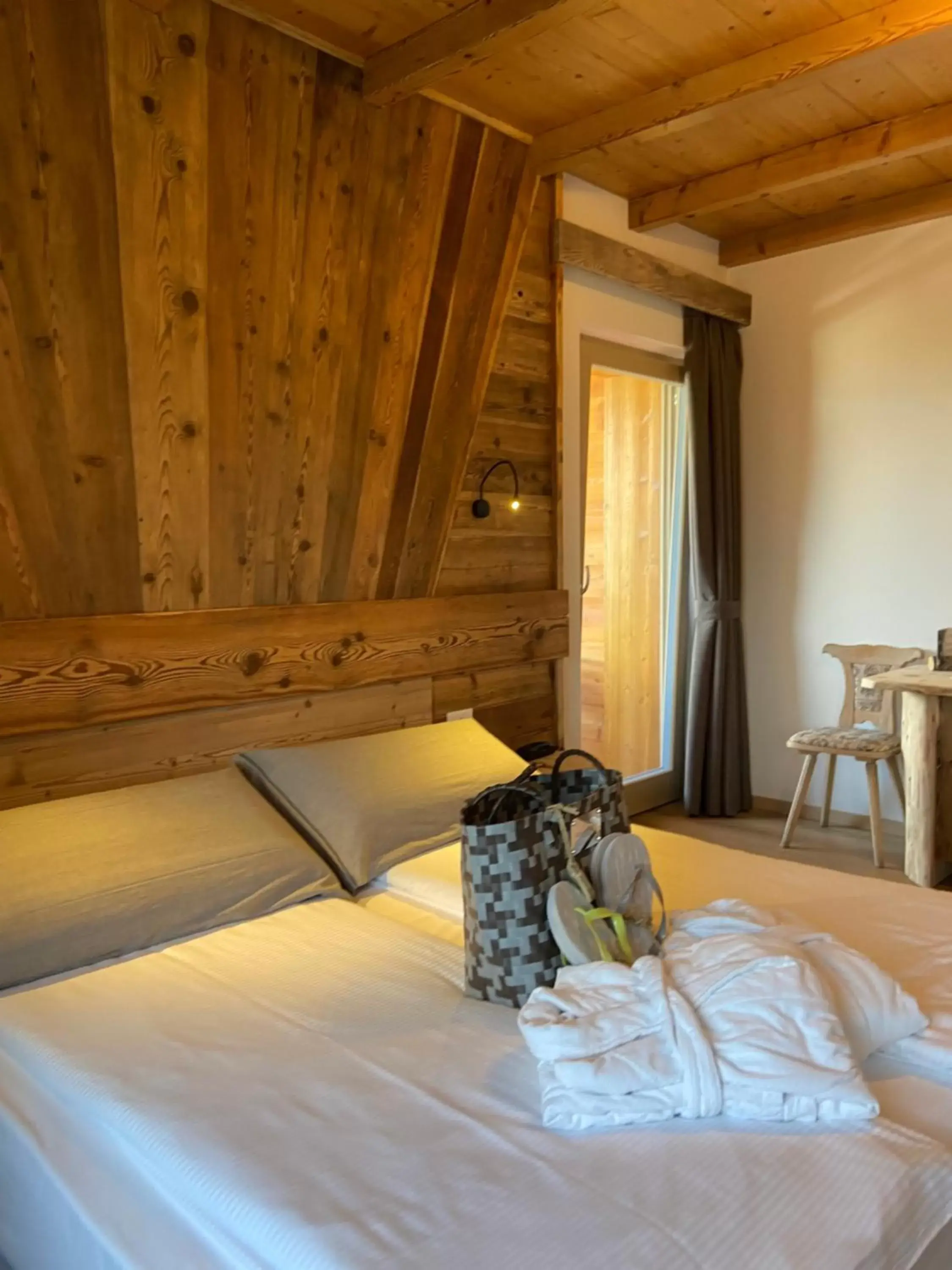 Bed in Miraval Hotel Bed in Miraval Hotel