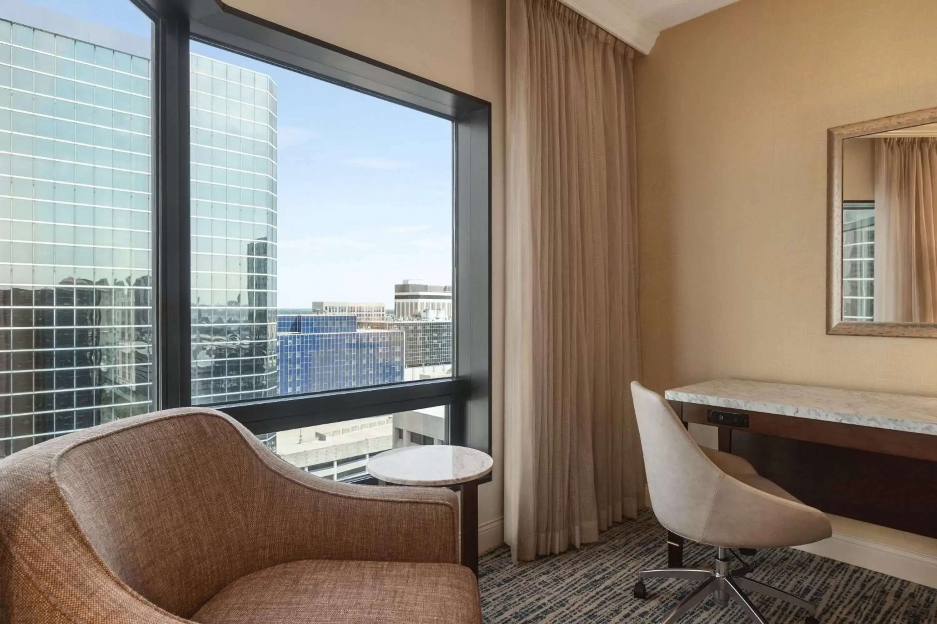 Double Room with Two Double Beds and City View in Hilton Tampa Downtown