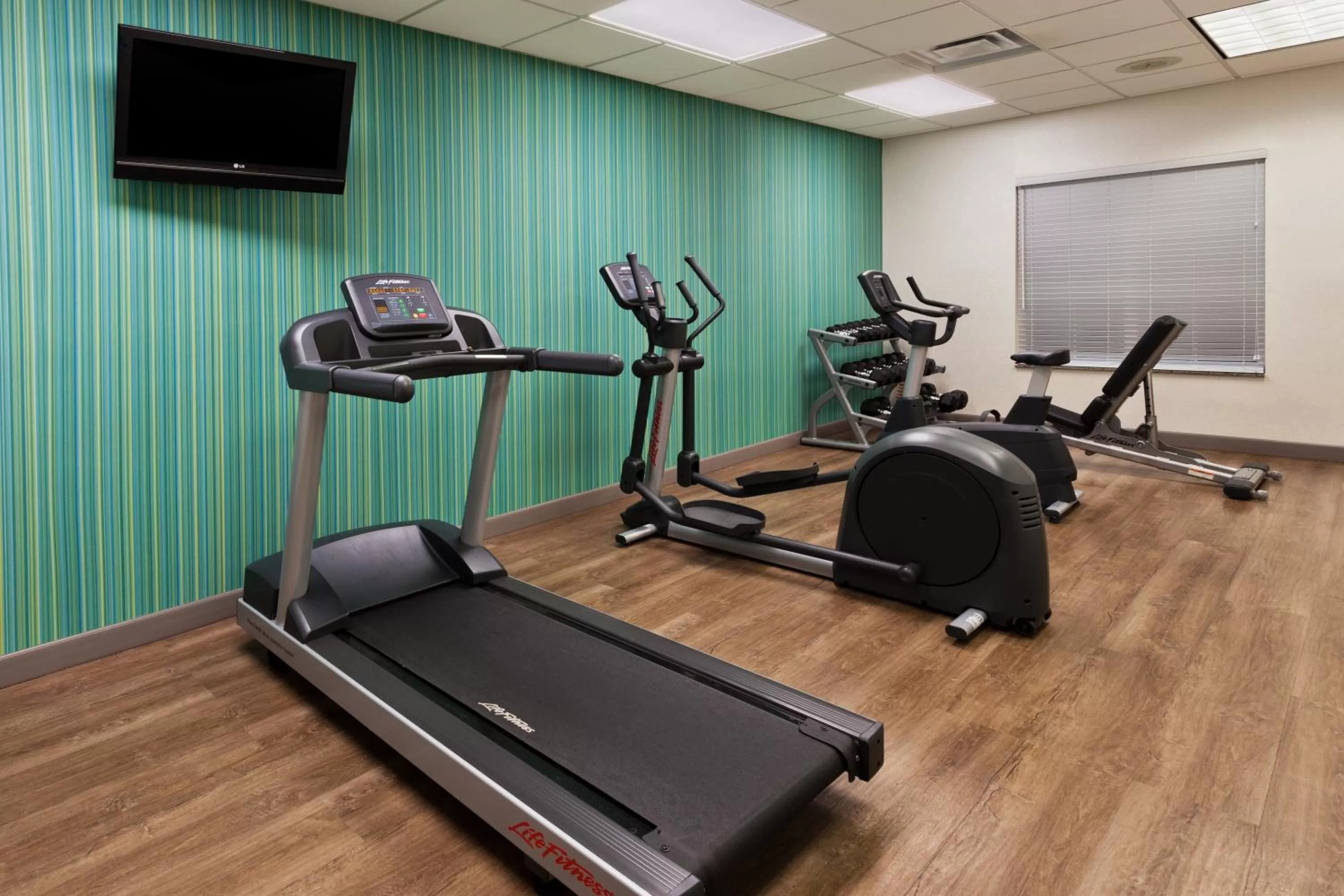 Fitness centre/facilities in Holiday Inn Express Phenix City-Fort Benning by IHG