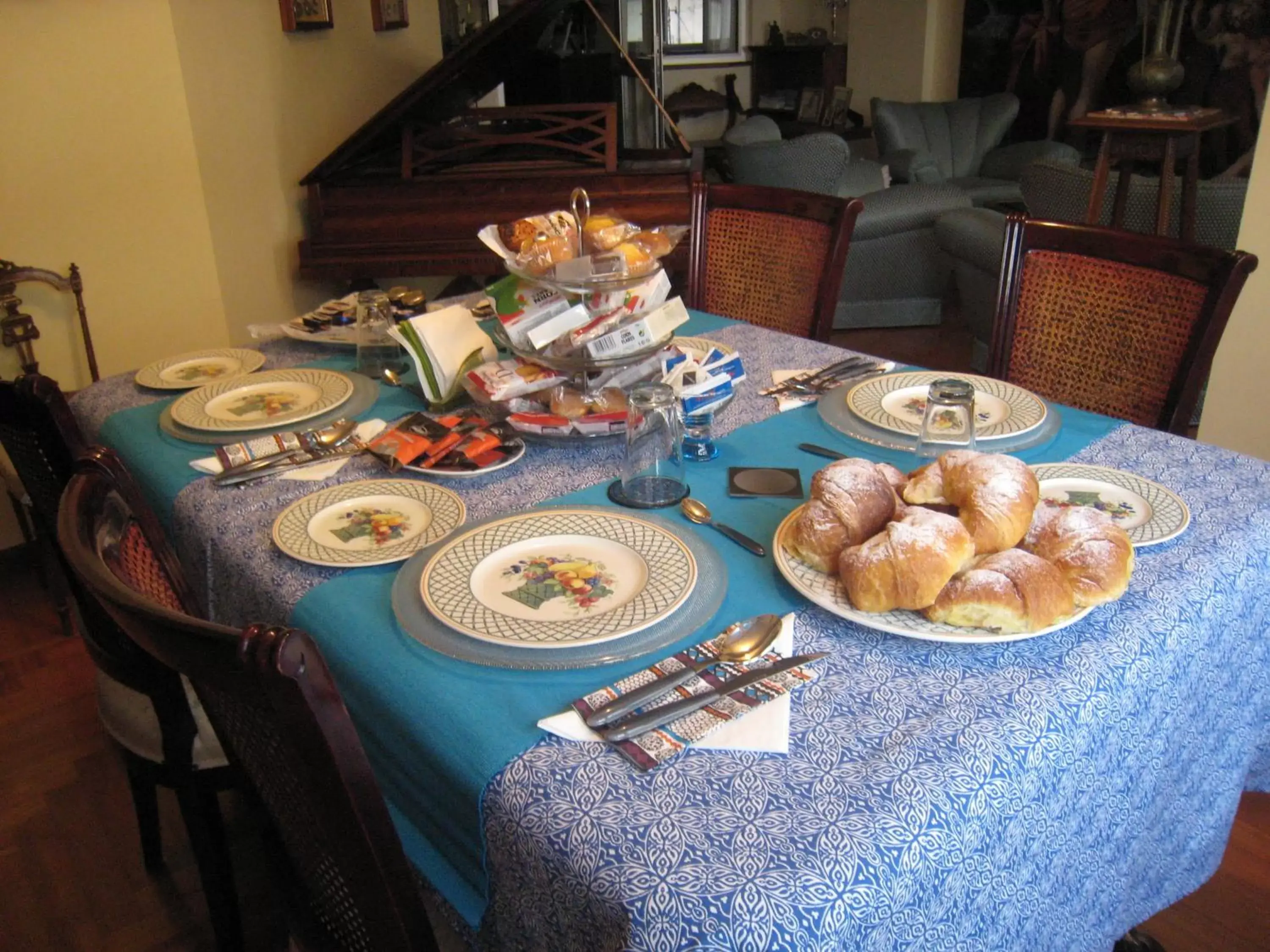 Dining area in Dimora Tafuri