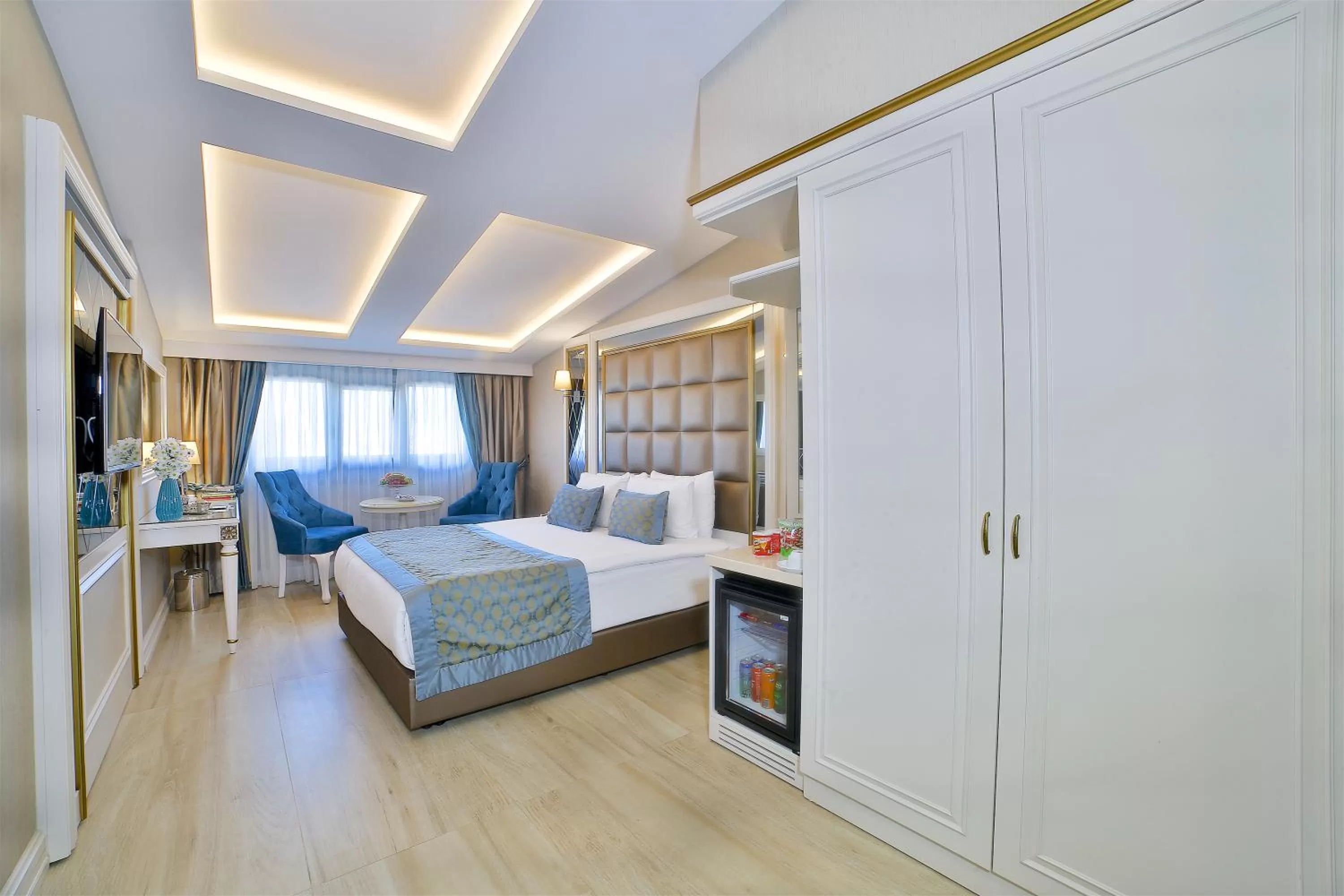 Photo of the whole room, Bed in Büke Hotel Şişli