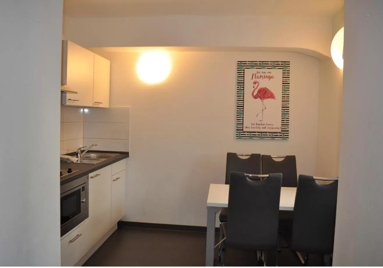 Dining area in New Age Boardinghaus