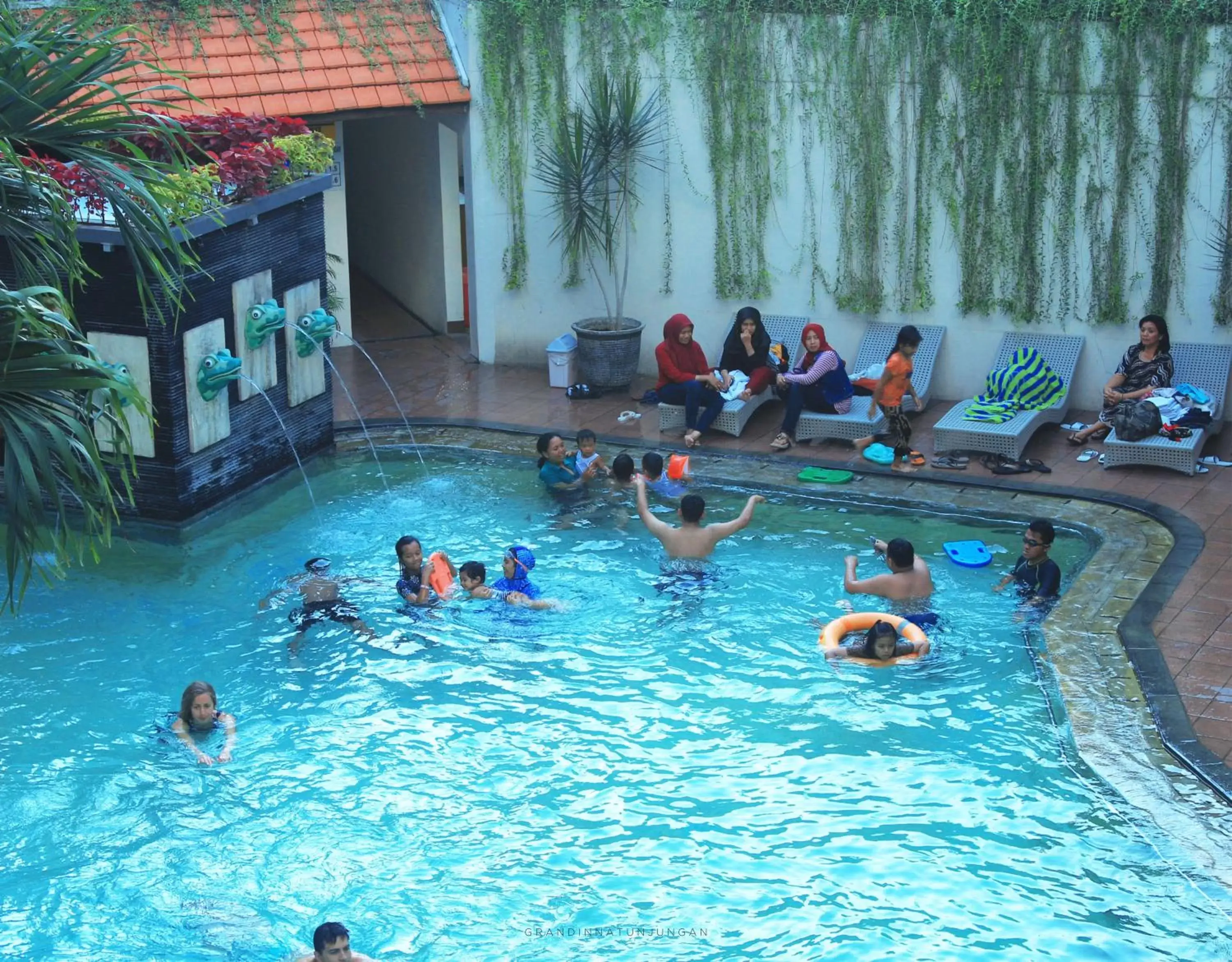 Swimming pool in Grand Inna Tunjungan