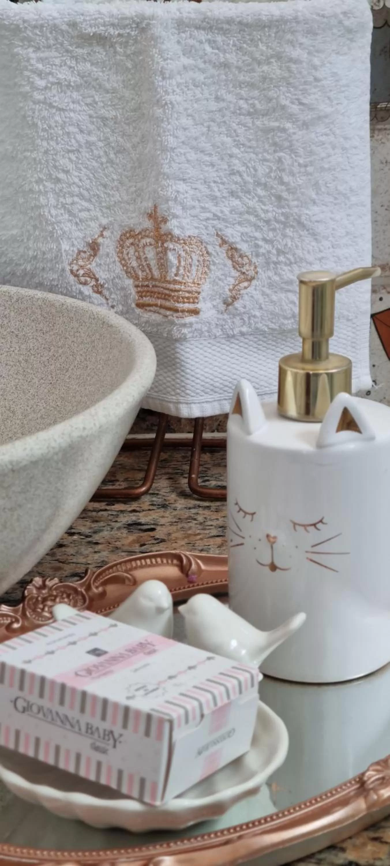 Bathroom in Pousada Recanto da Família