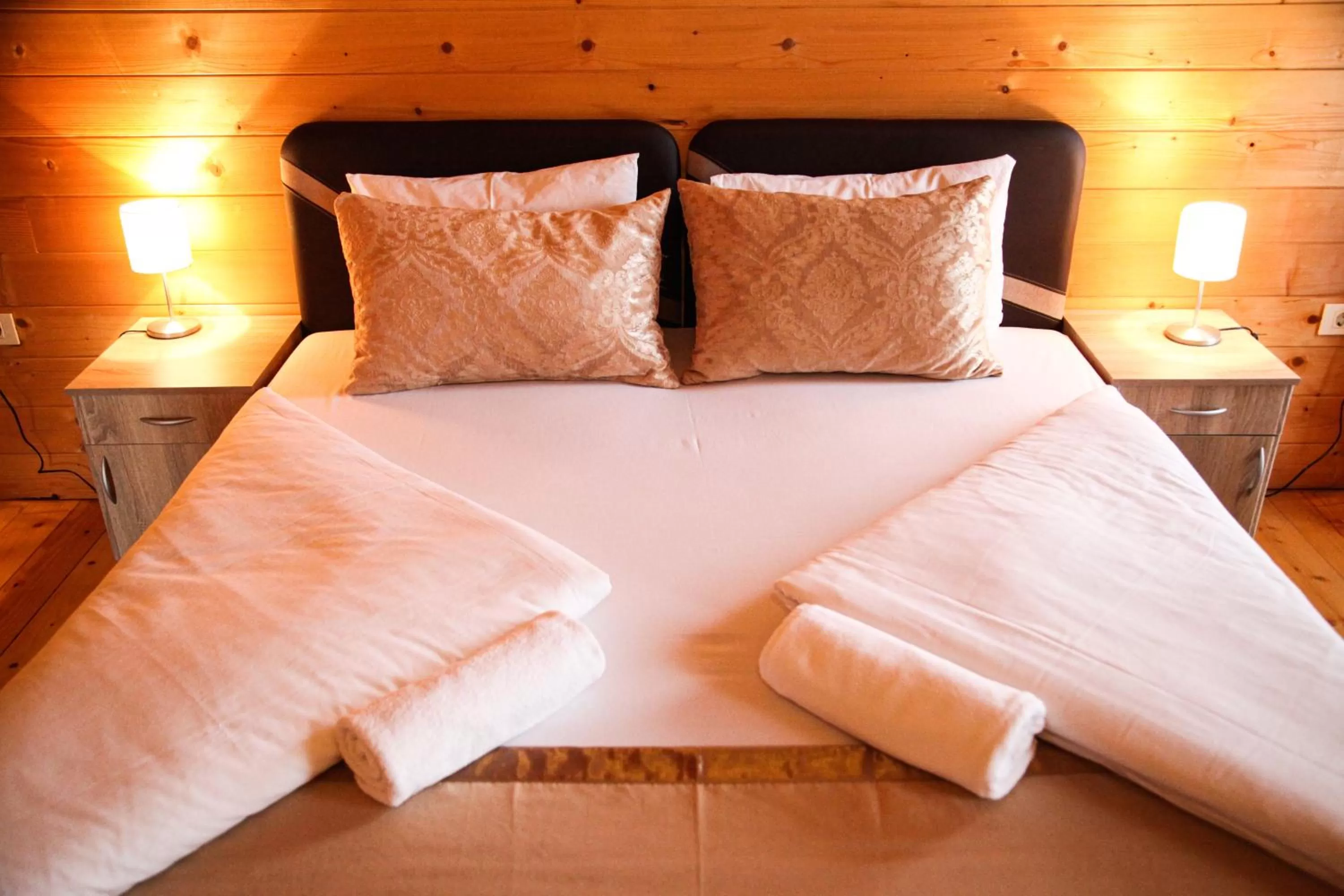 Bed in S Club Resort Hotel Aqua Park and Spa